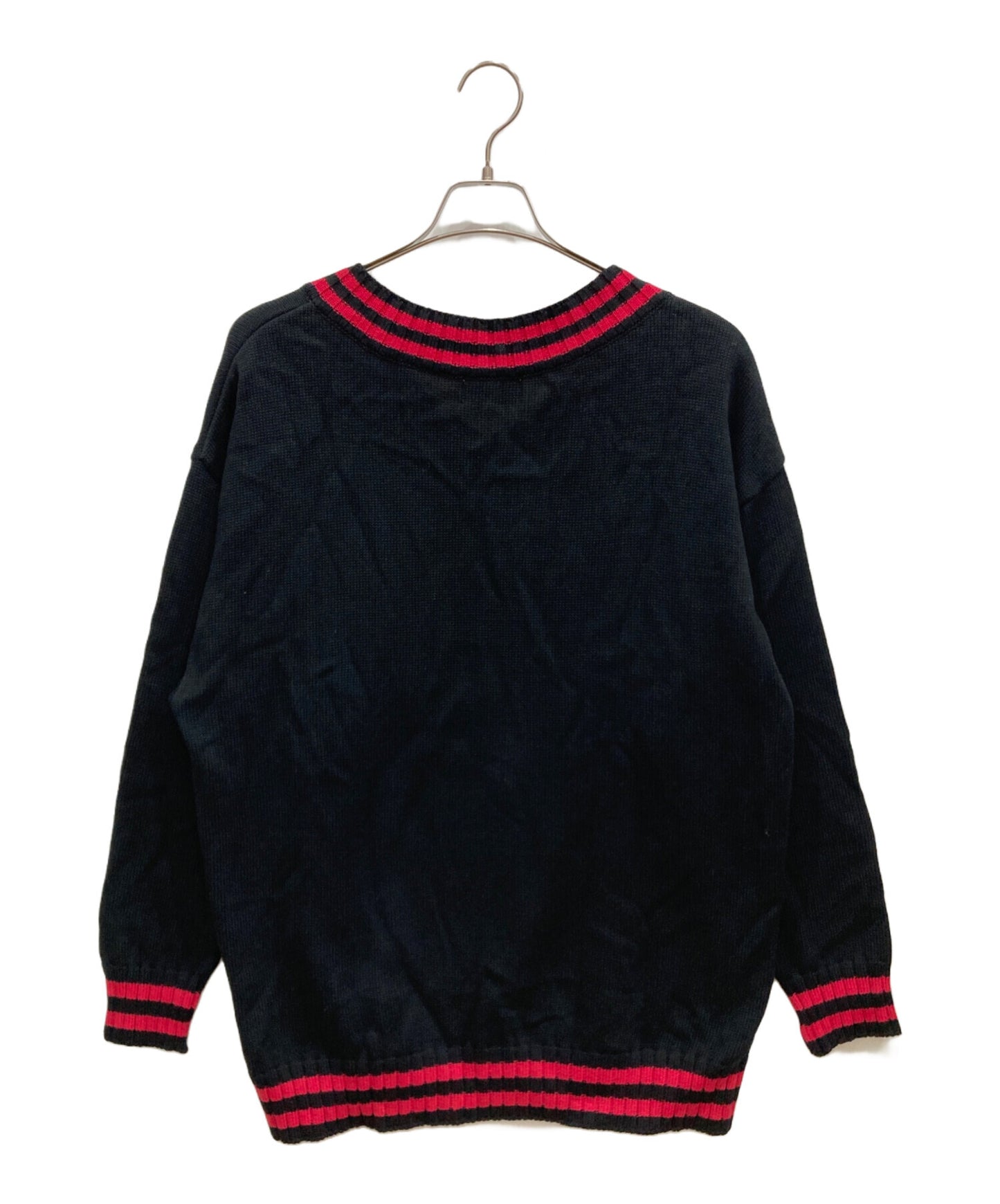 [Pre-owned] Hysteric Glamour 23AW MAXIMUM ROCK jacquard tilden oversized sweater 01233NS04