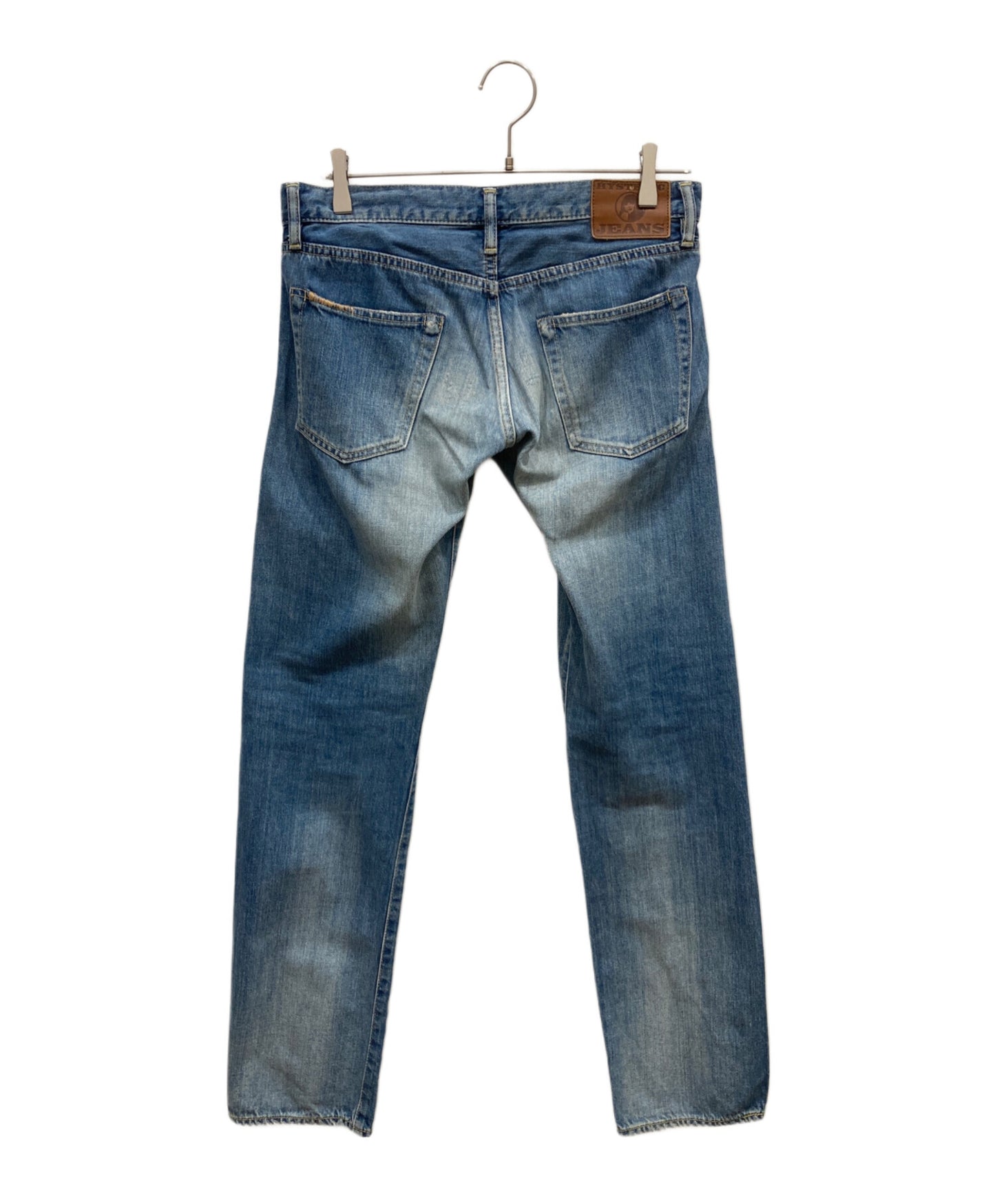 [Pre-owned] Hysteric Glamour Vintage Processed Studded Denim Pants 0121AP05