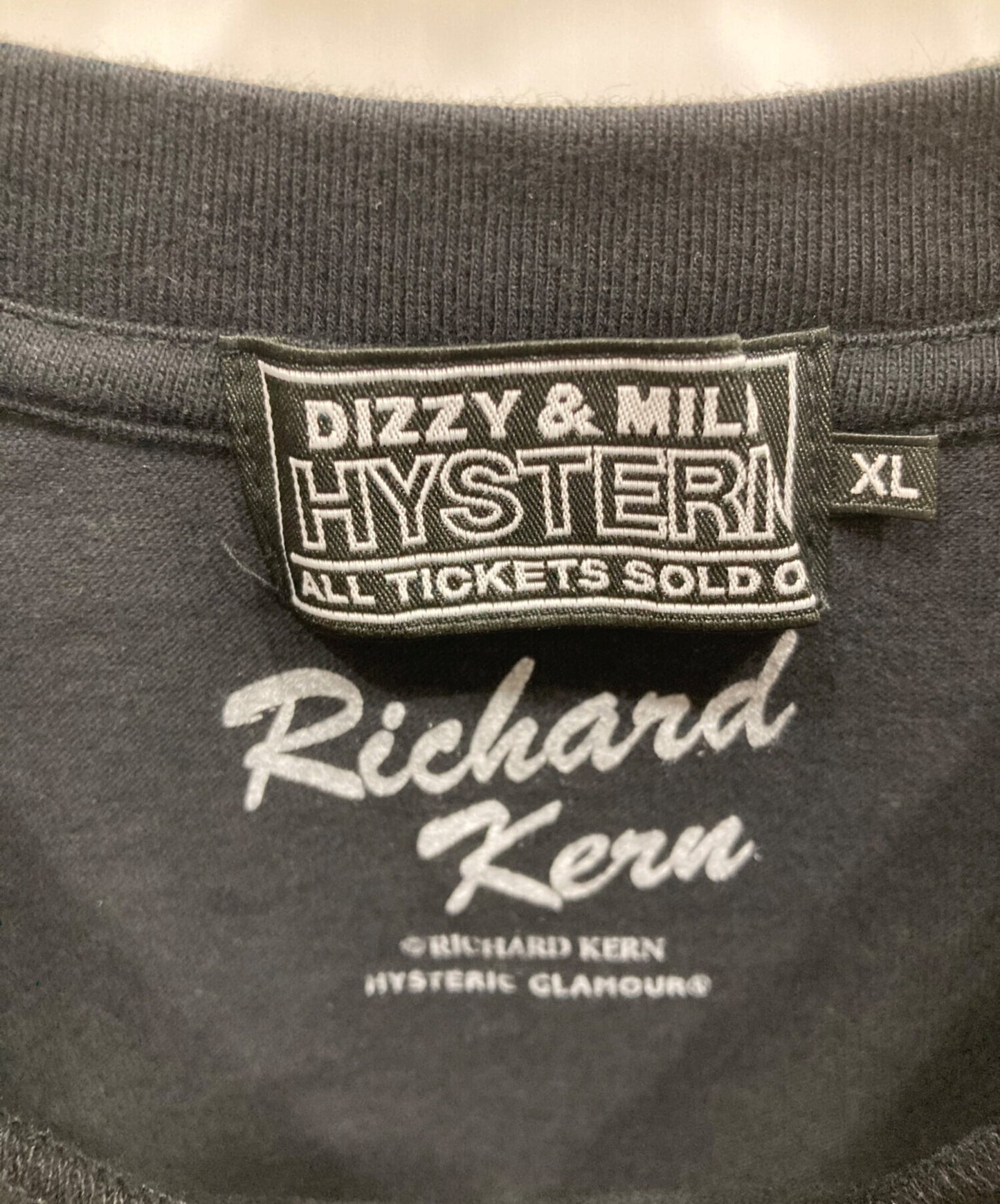 [Pre-owned] Hysteric Glamour 23SS richard kern xx girls TEE 02231CT36