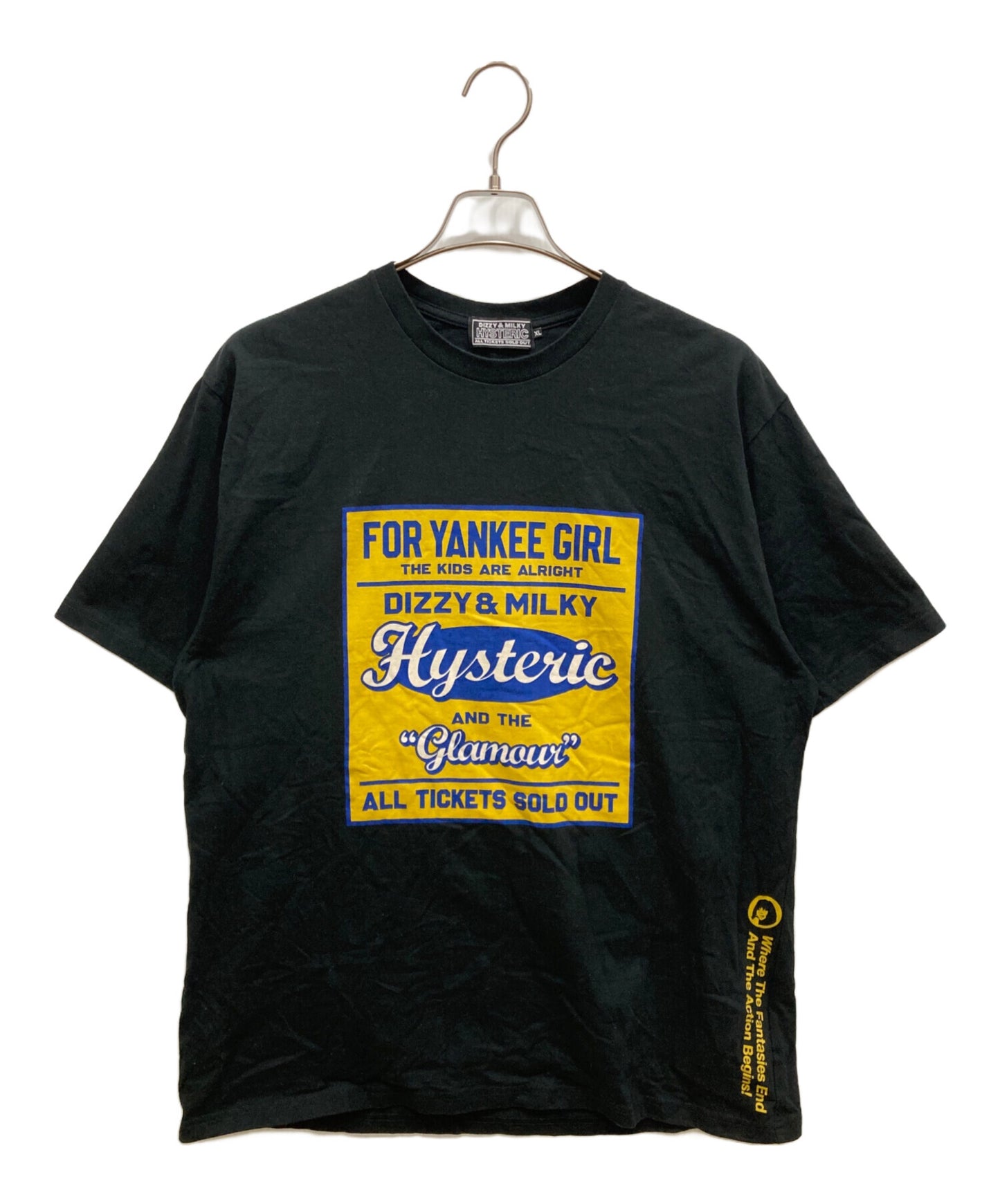 [Pre-owned] Hysteric Glamour DIZZY&MILKY T-shirt 02213CT01