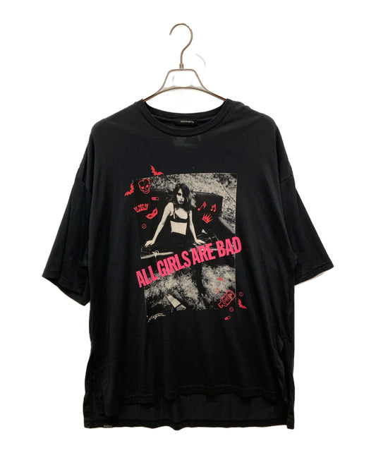 [Pre-owned] Hysteric Glamour NIAGARA/AGAB Oversized T-shirt 05221CT02