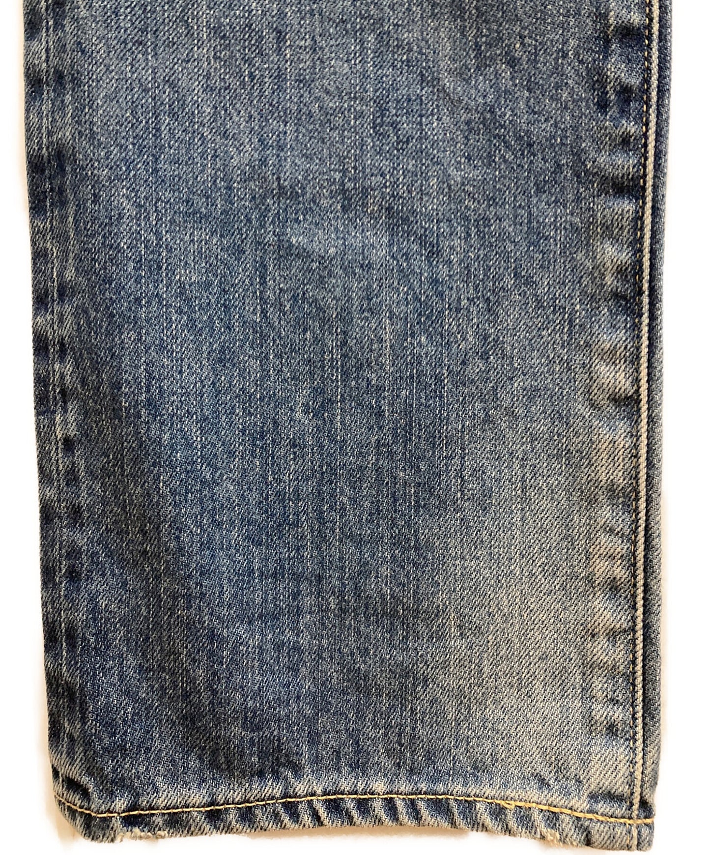 [Pre-owned] Hysteric Glamour Girl Print Studded Denim Pants 0234AP05