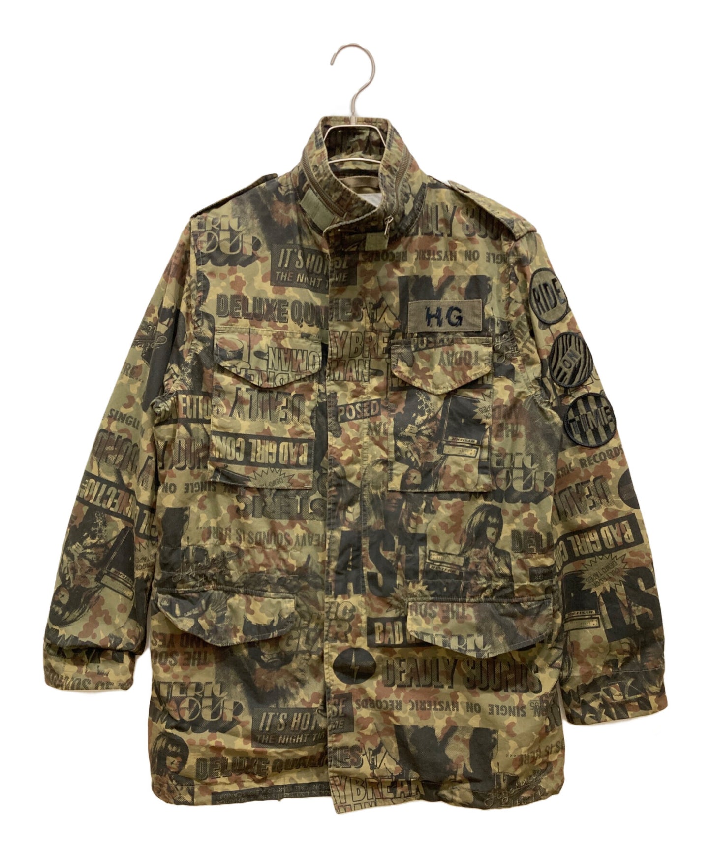 [Pre-owned] Hysteric Glamour Multi-Pattern M65 Jacket 02171AB05