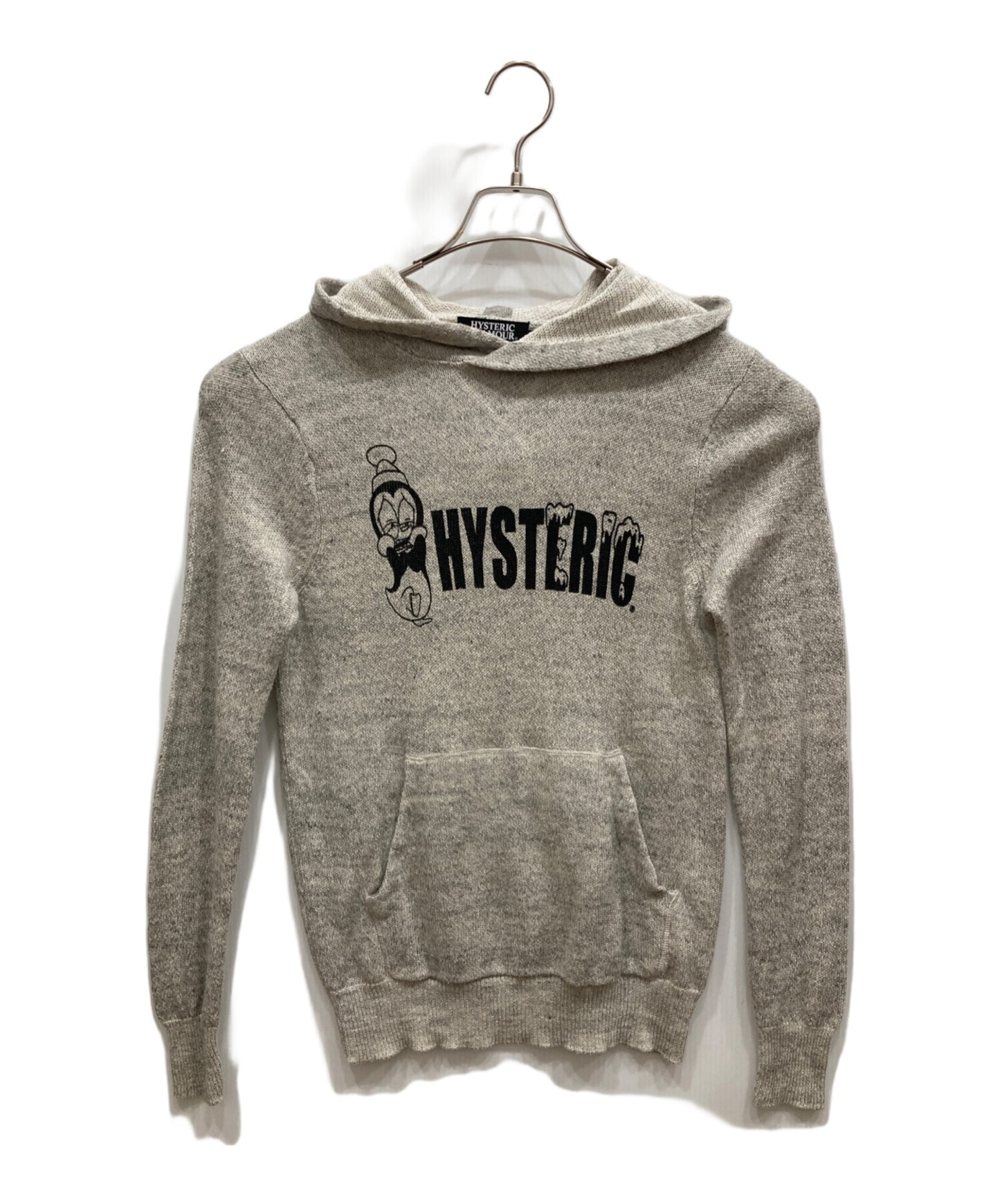 [Pre-owned] Hysteric Glamour Linen Knit Hoodie 0251NS03