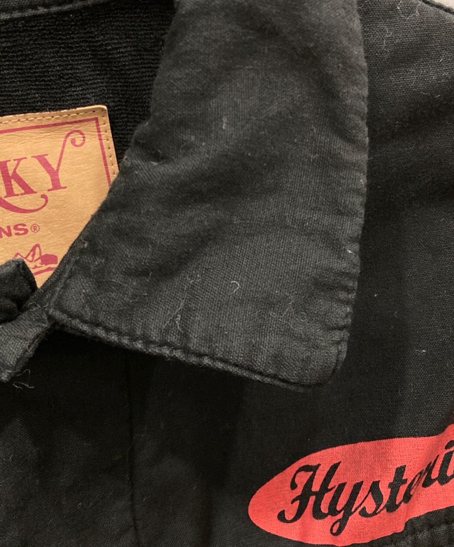 [Pre-owned] Hysteric Glamour STAFF-ONLY pt shirt jacket 02191AH11