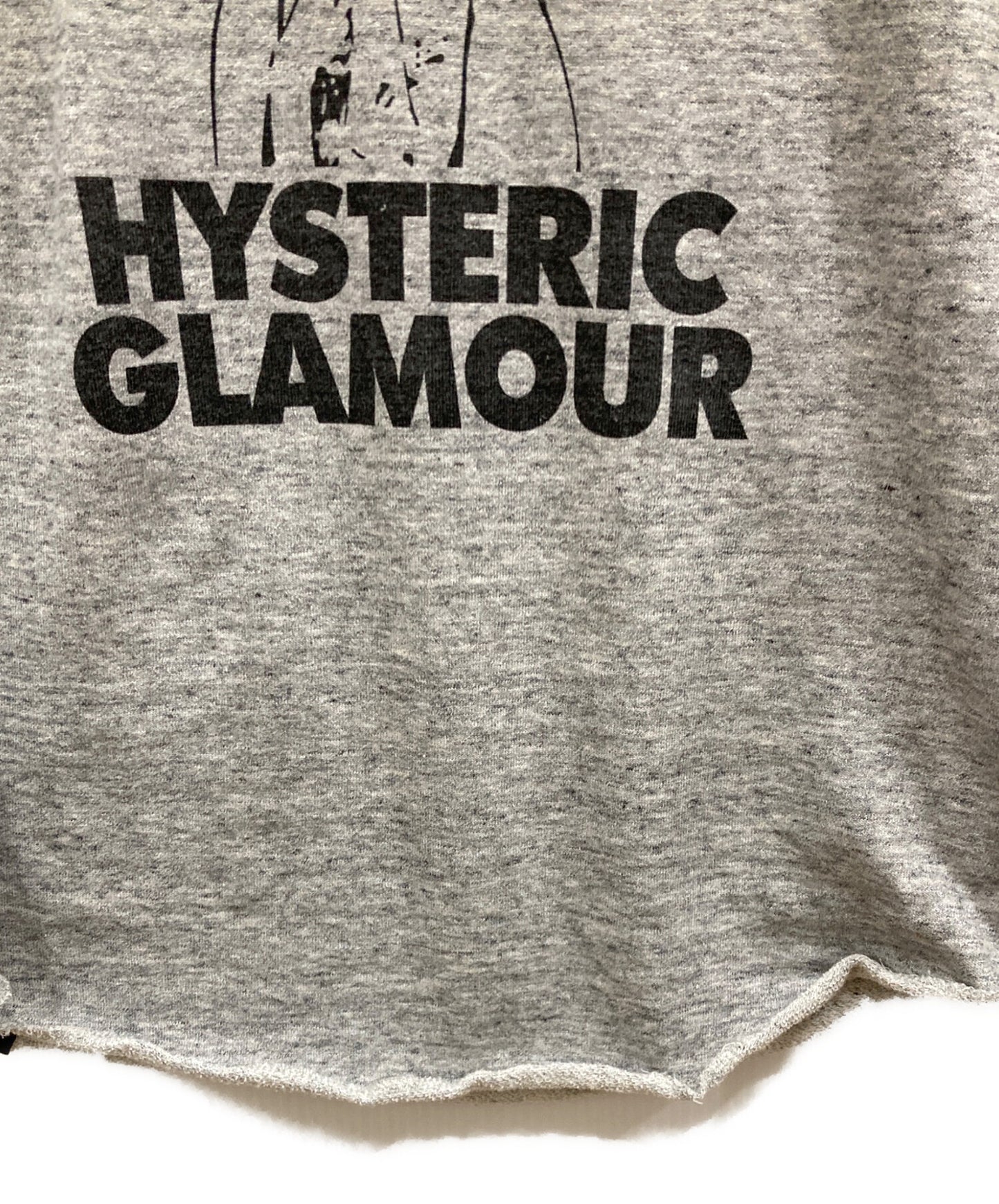 [Pre-owned] Hysteric Glamour Cutoff Girl Print Cut and Sew 0224CS01