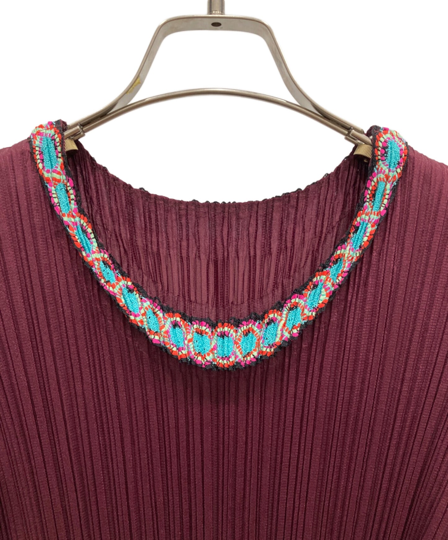 [Pre-owned] PLEATS PLEASE pleated knit PP73-JK572