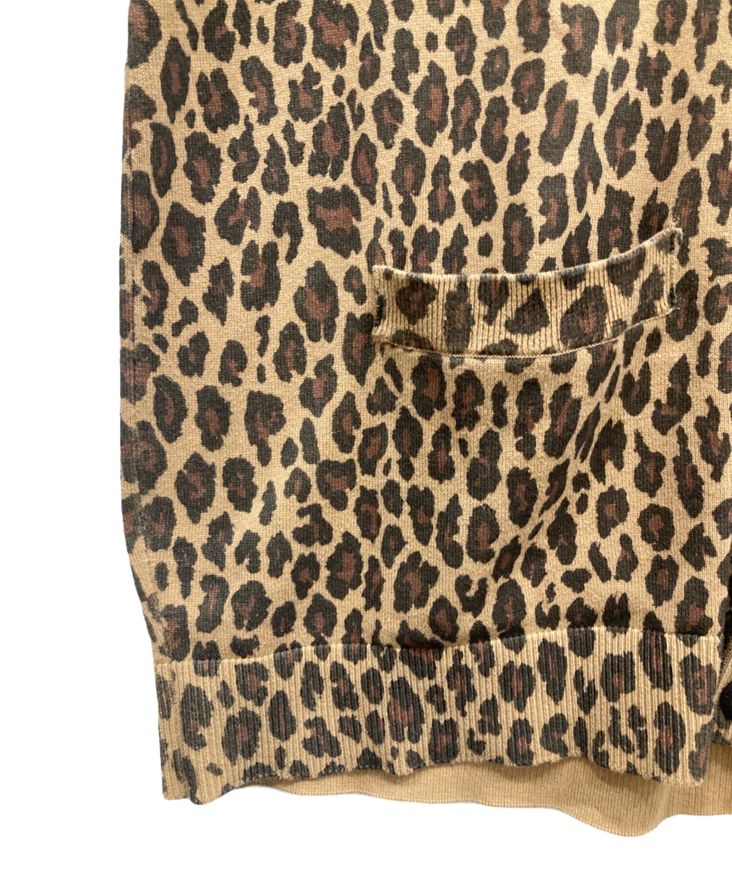 [Pre-owned] Hysteric Glamour LEOPARD pattern cardigan 02251ND02
