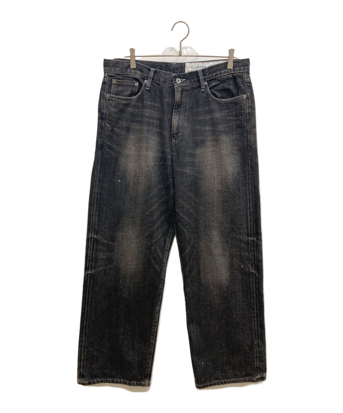 [Pre-owned] NEIGHBORHOOD WASHED DENIM DP WIDE PANTS 251XBNH-PTM04