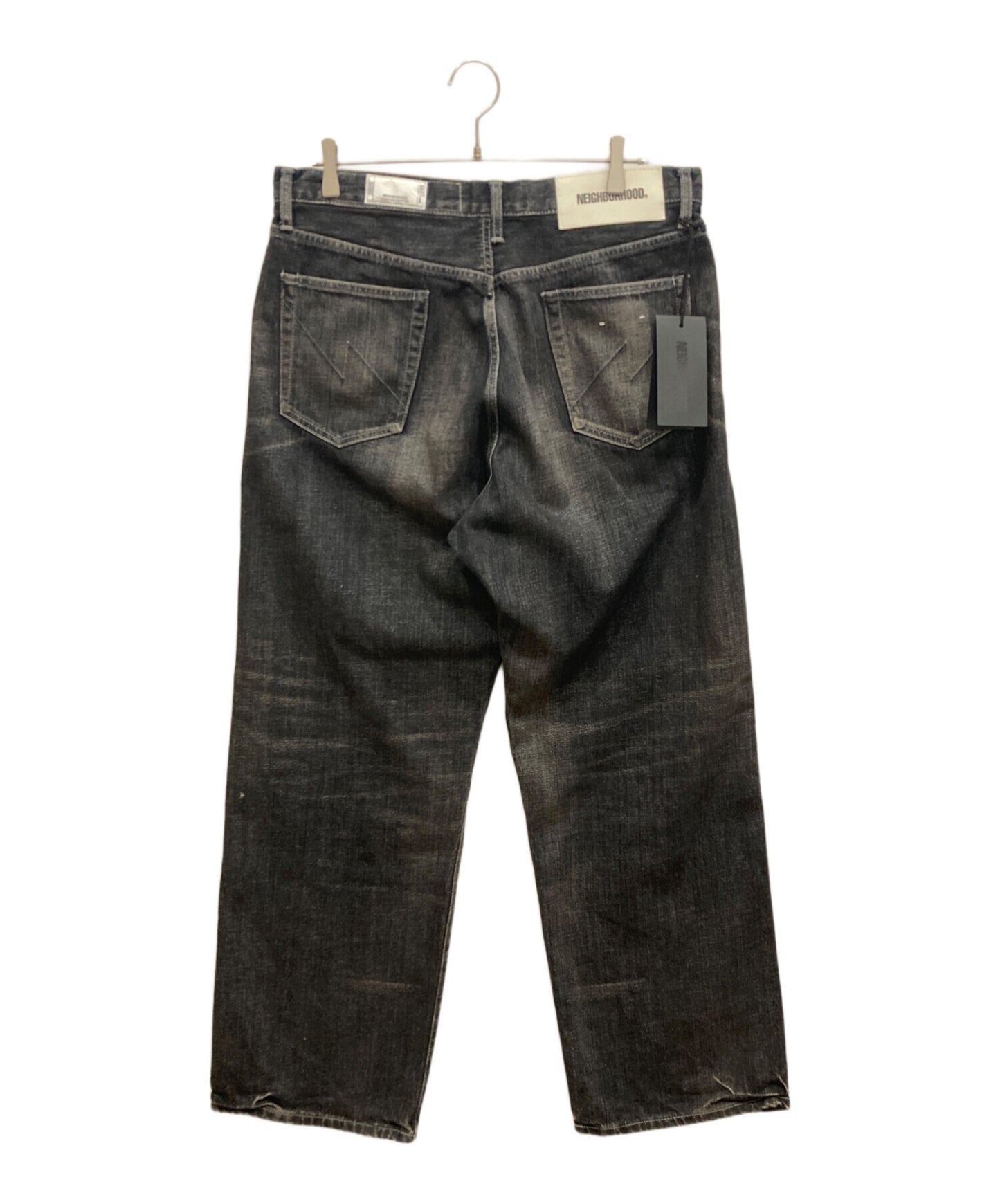 [Pre-owned] NEIGHBORHOOD WASHED DENIM DP WIDE PANTS 251XBNH-PTM04