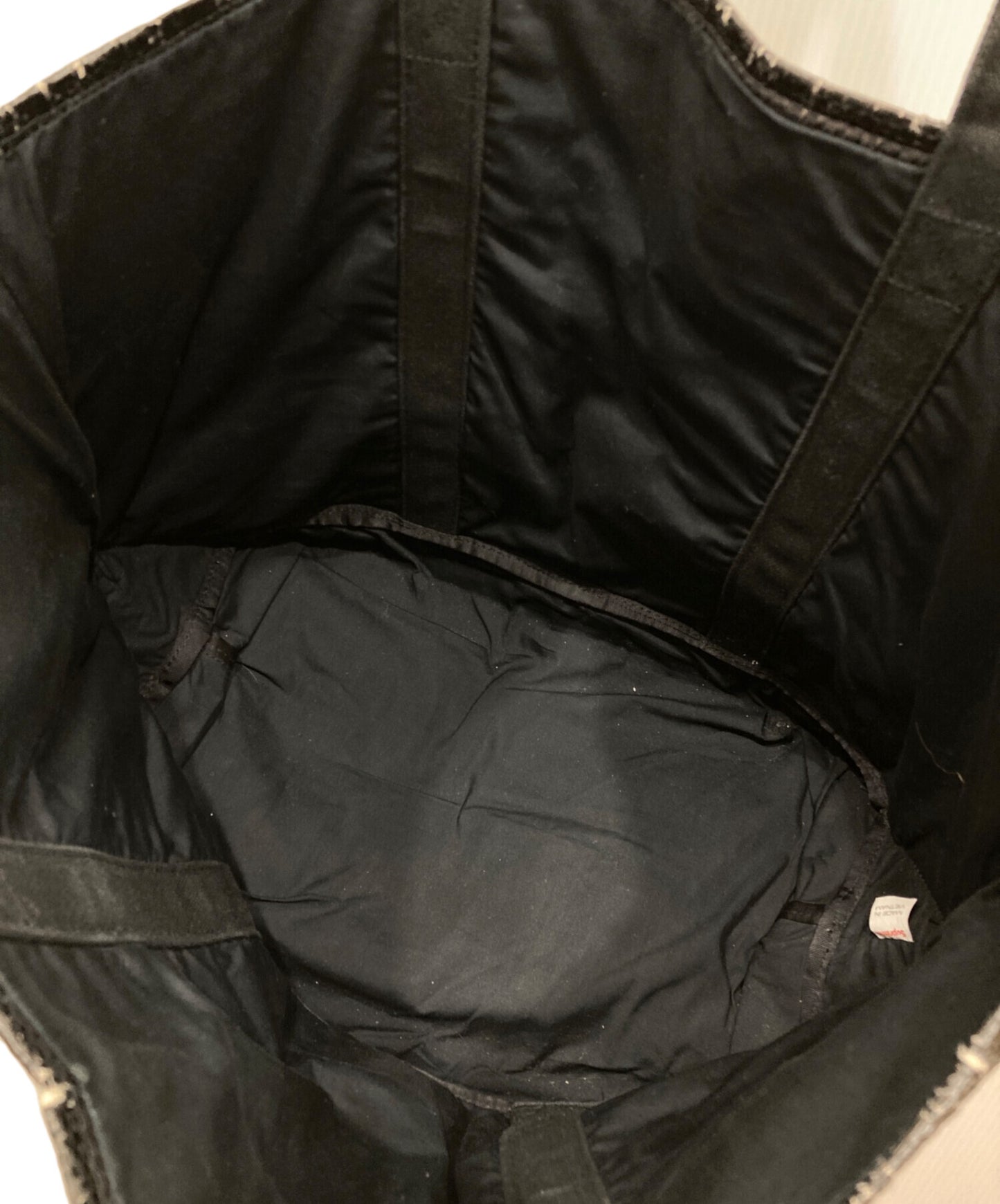 [Pre-owned] SUPREME Raffia Tote