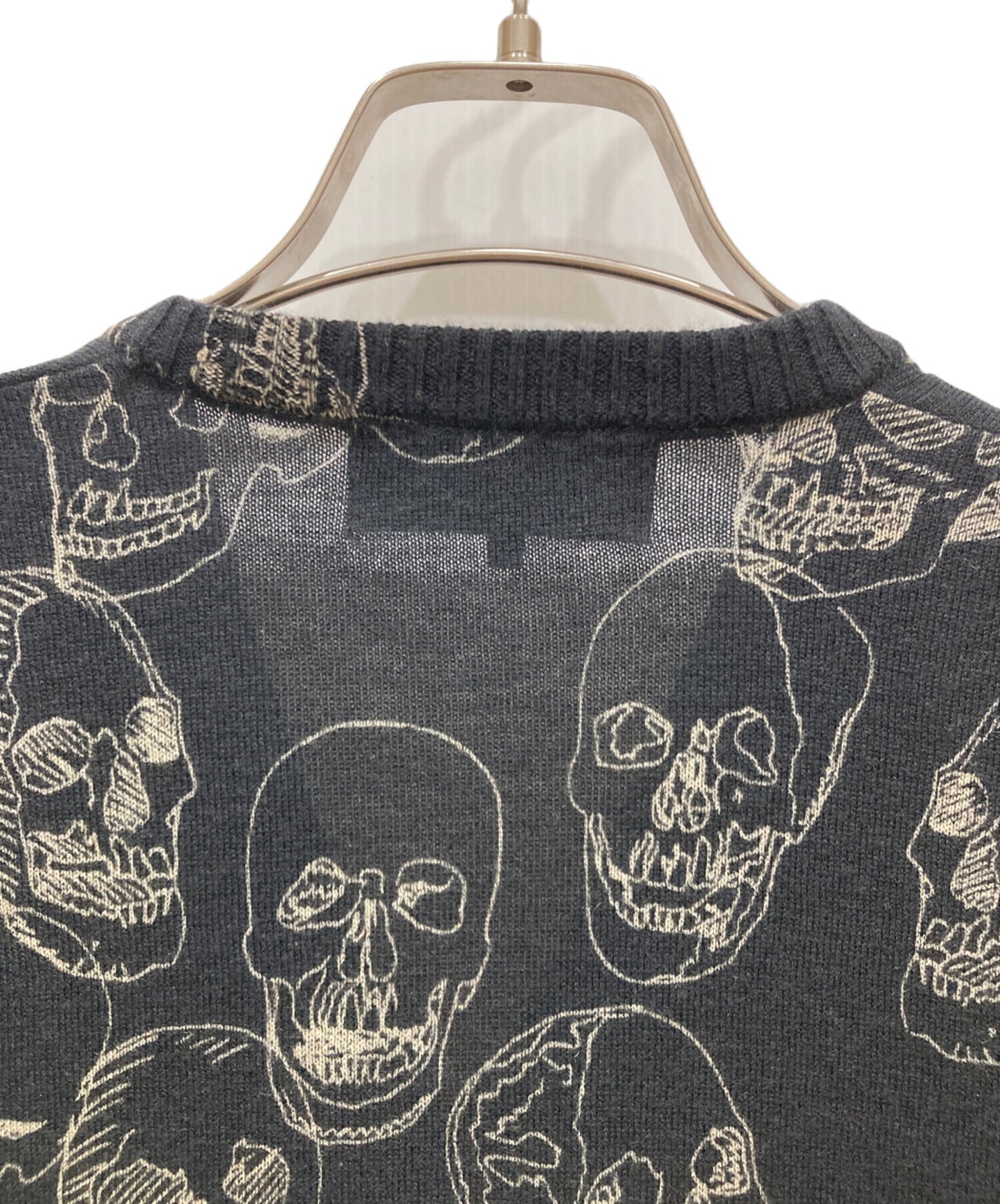 [Pre-owned] Hysteric Glamour Cardigan with skull design 0494ND01