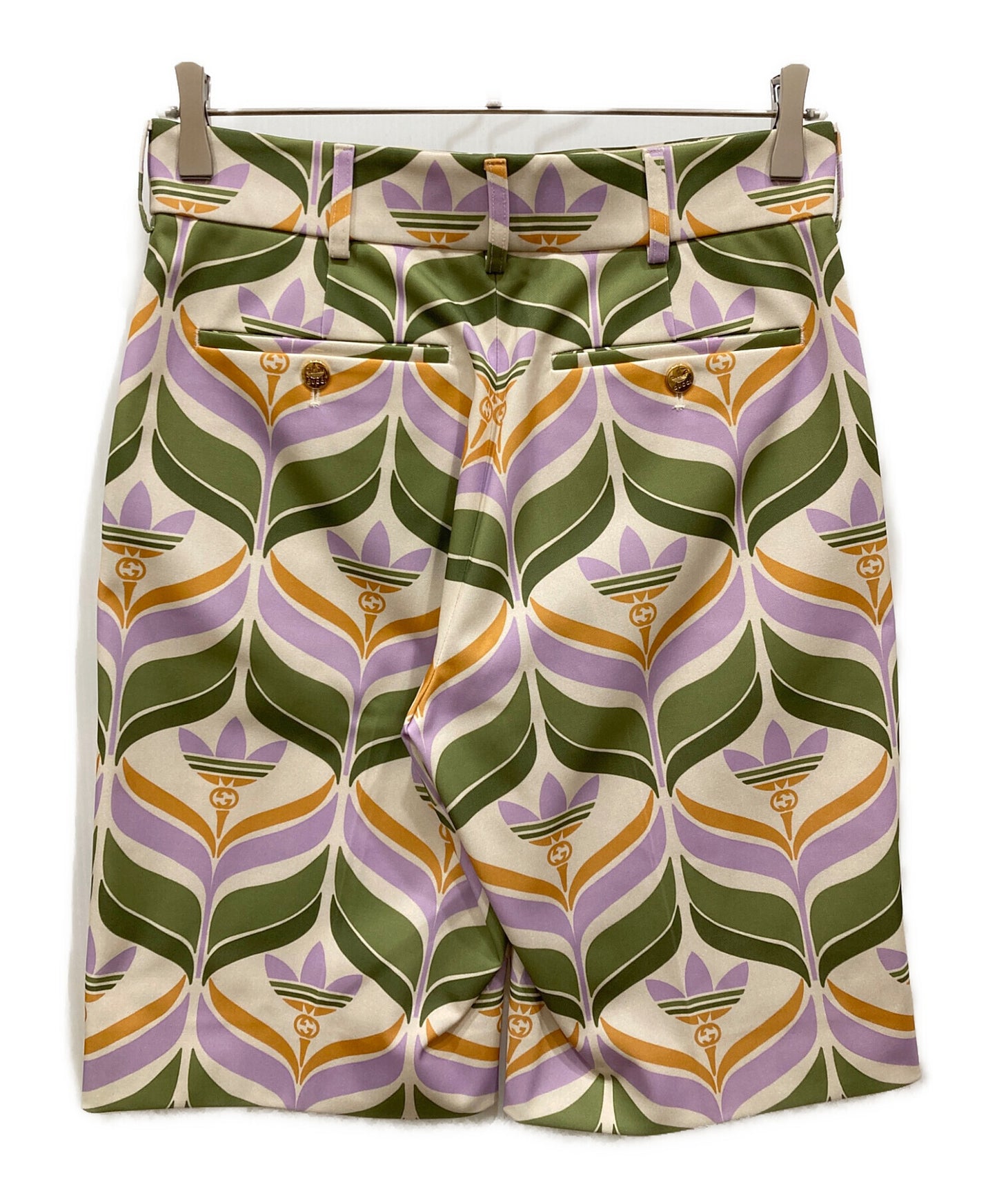 [Pre-owned] GUCCI Trefoil Print Shorts 696657 ZAJOU