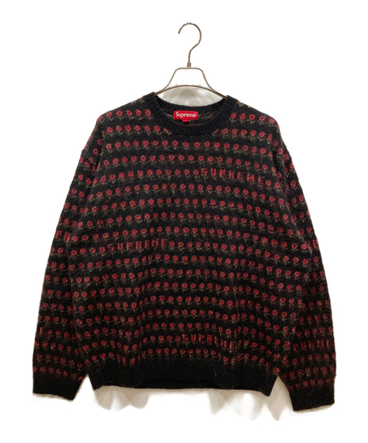 [Pre-owned] SUPREME Supreme Flowers Metallic Sweater