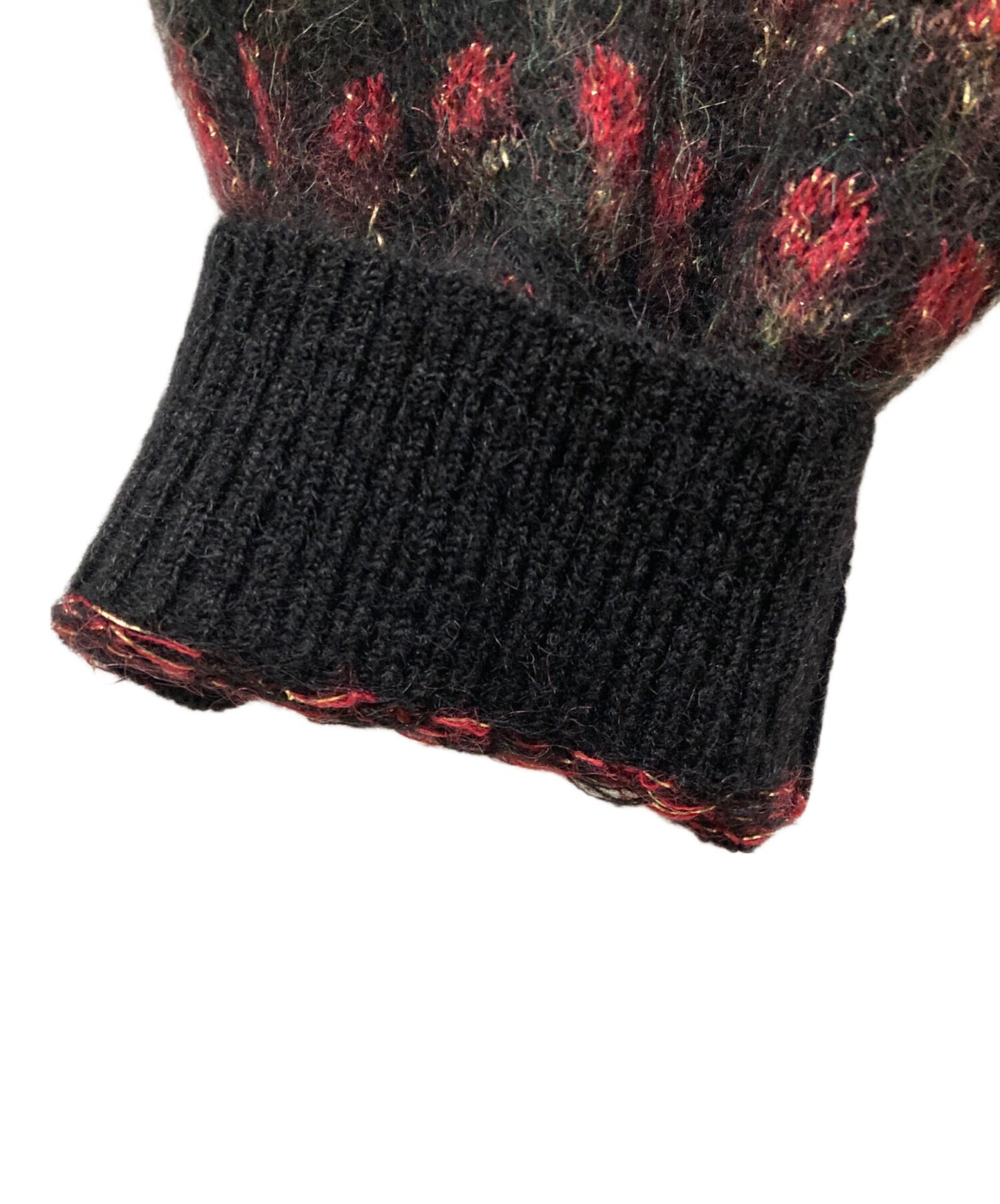 [Pre-owned] SUPREME Supreme Flowers Metallic Sweater