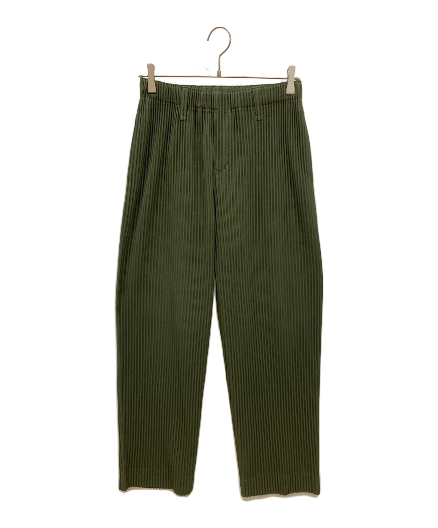 [Pre-owned] HOMME PLISSE ISSEY MIYAKE straight-pleated pants HP13JF174