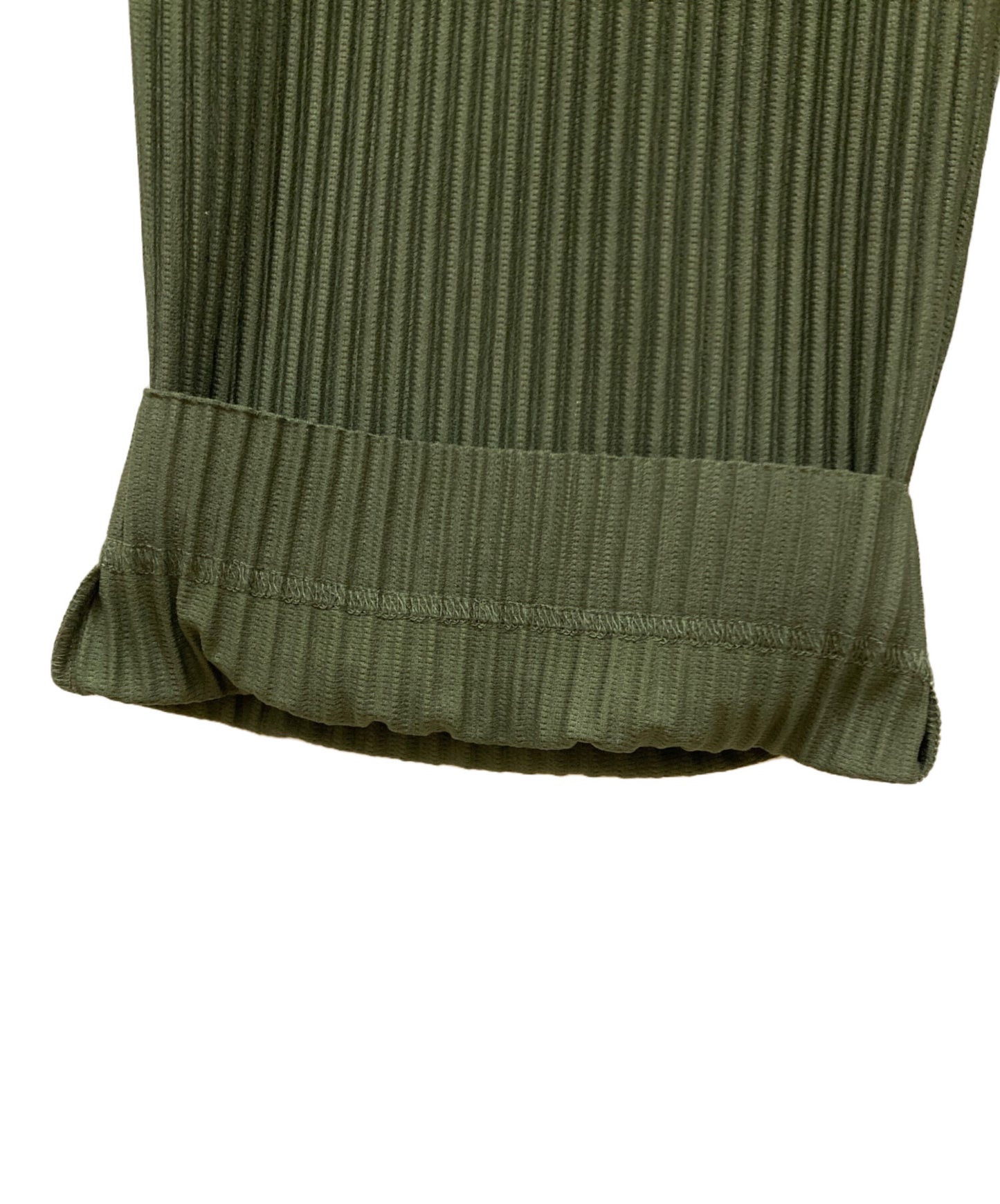 [Pre-owned] HOMME PLISSE ISSEY MIYAKE straight-pleated pants HP13JF174