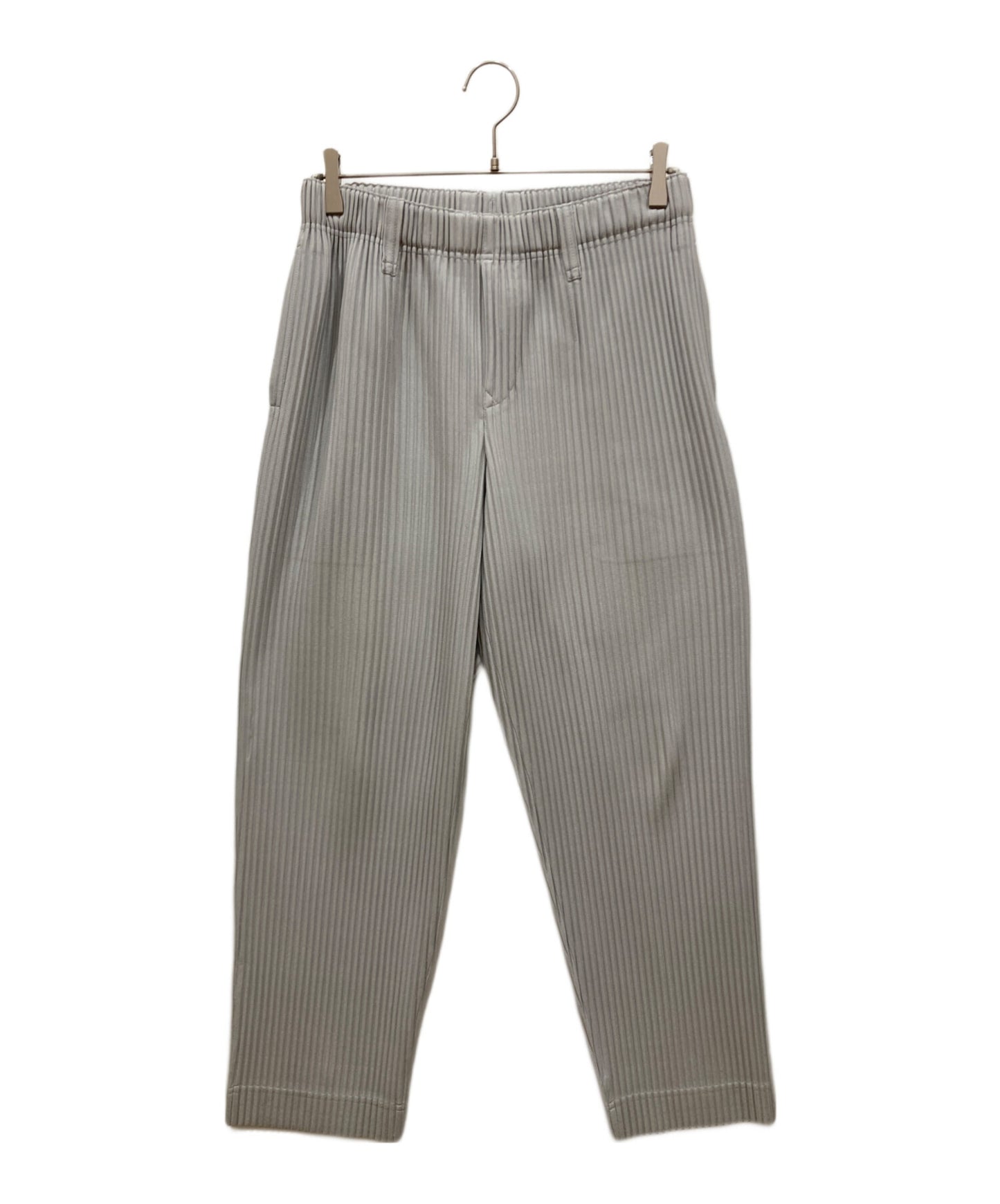 [Pre-owned] HOMME PLISSE ISSEY MIYAKE straight-pleated pants HP55JF450