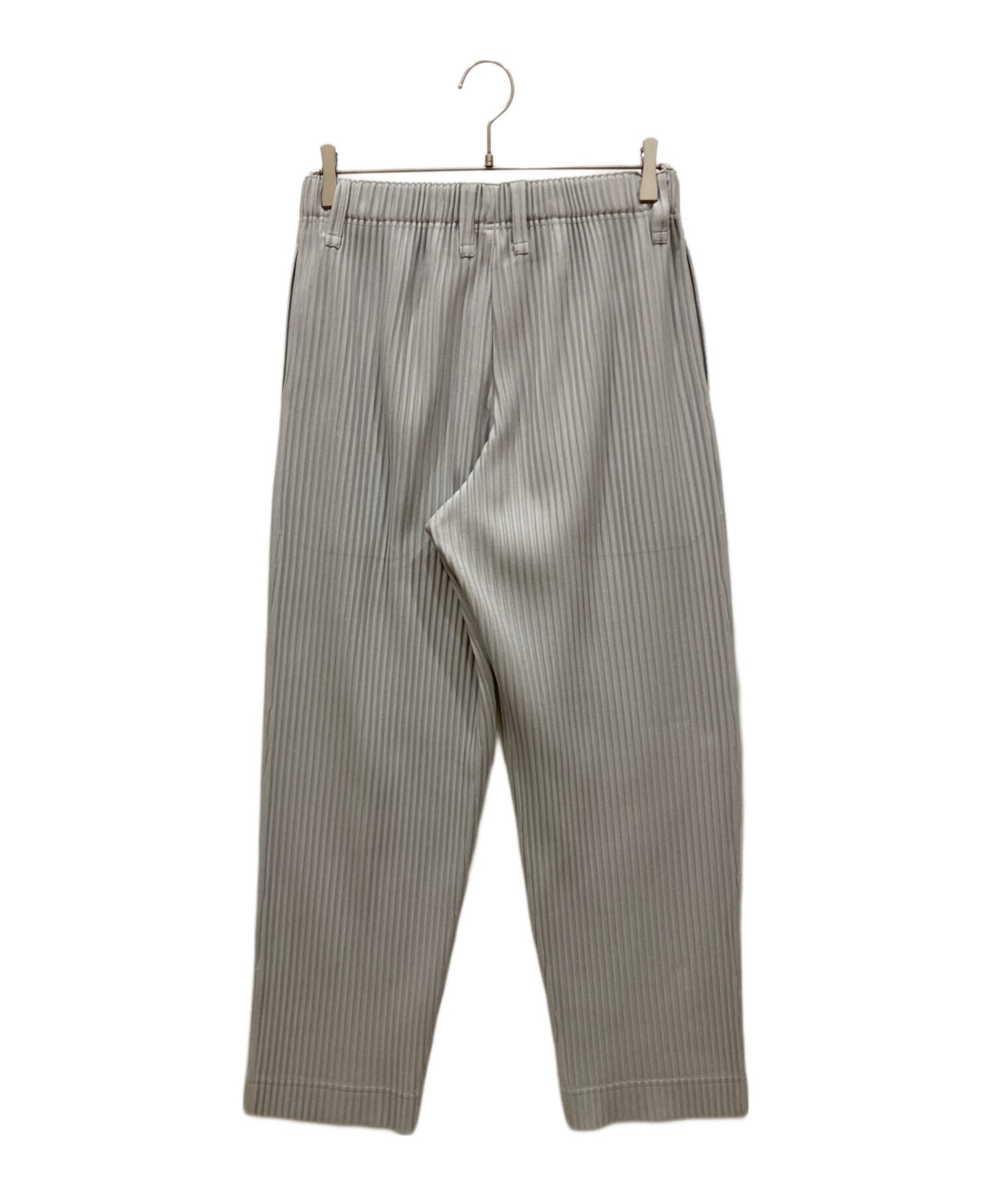 [Pre-owned] HOMME PLISSE ISSEY MIYAKE straight-pleated pants HP55JF450