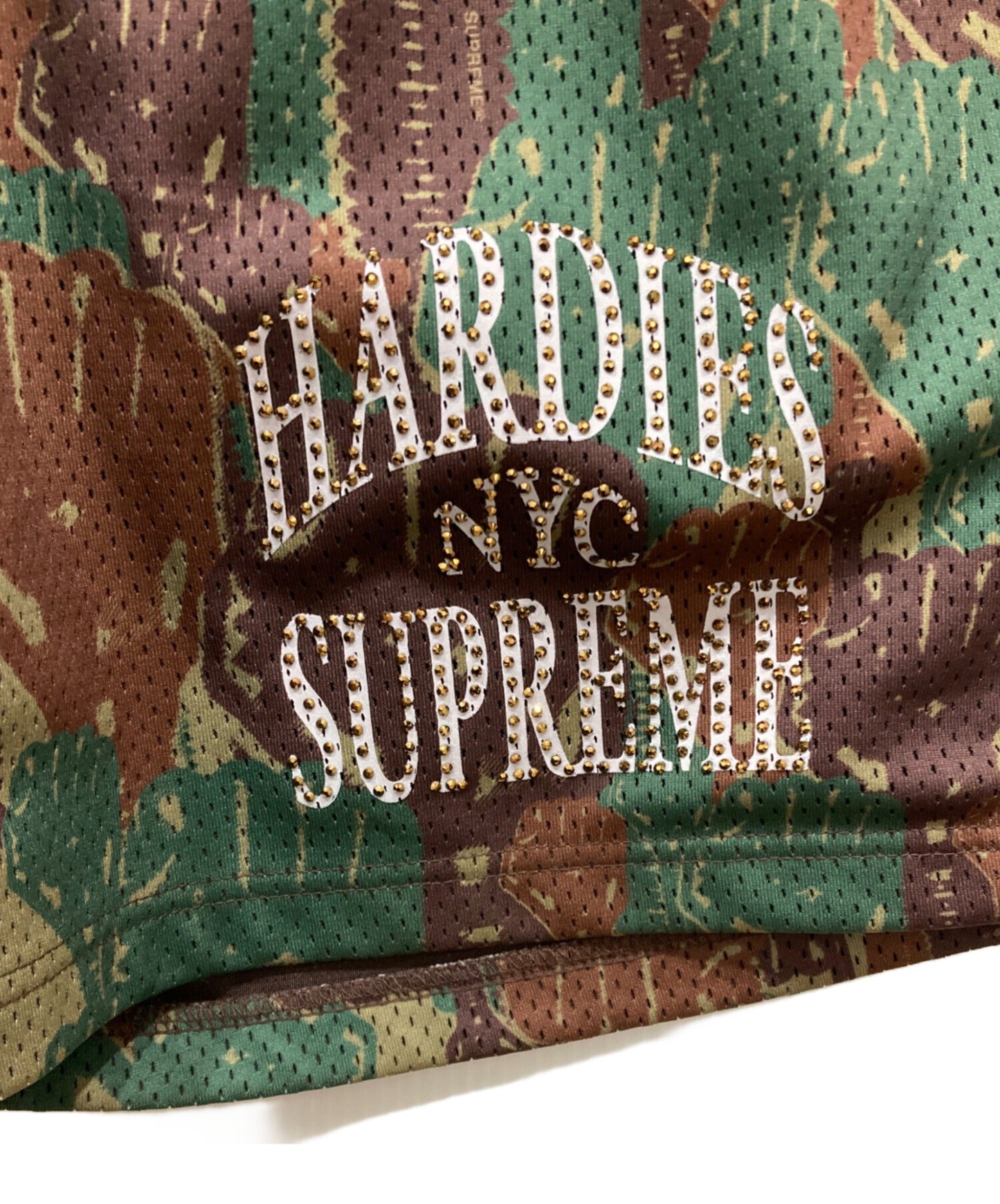[Pre-owned] SUPREME Week 14 Hardies Camo Basketball Short
