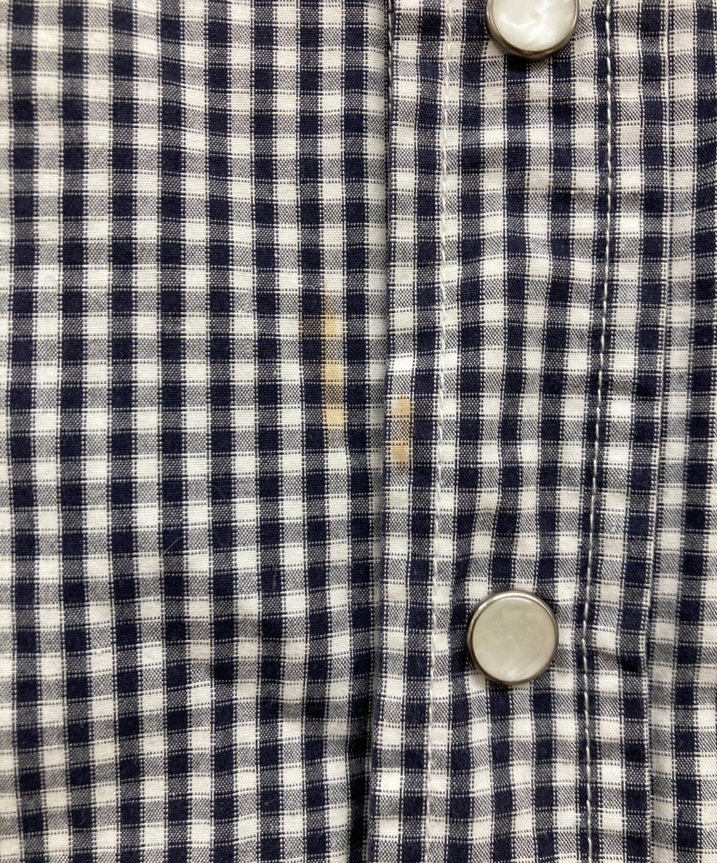[Pre-owned] A BATHING APE Western S/S Check Shirt/Gingham Check Shirt