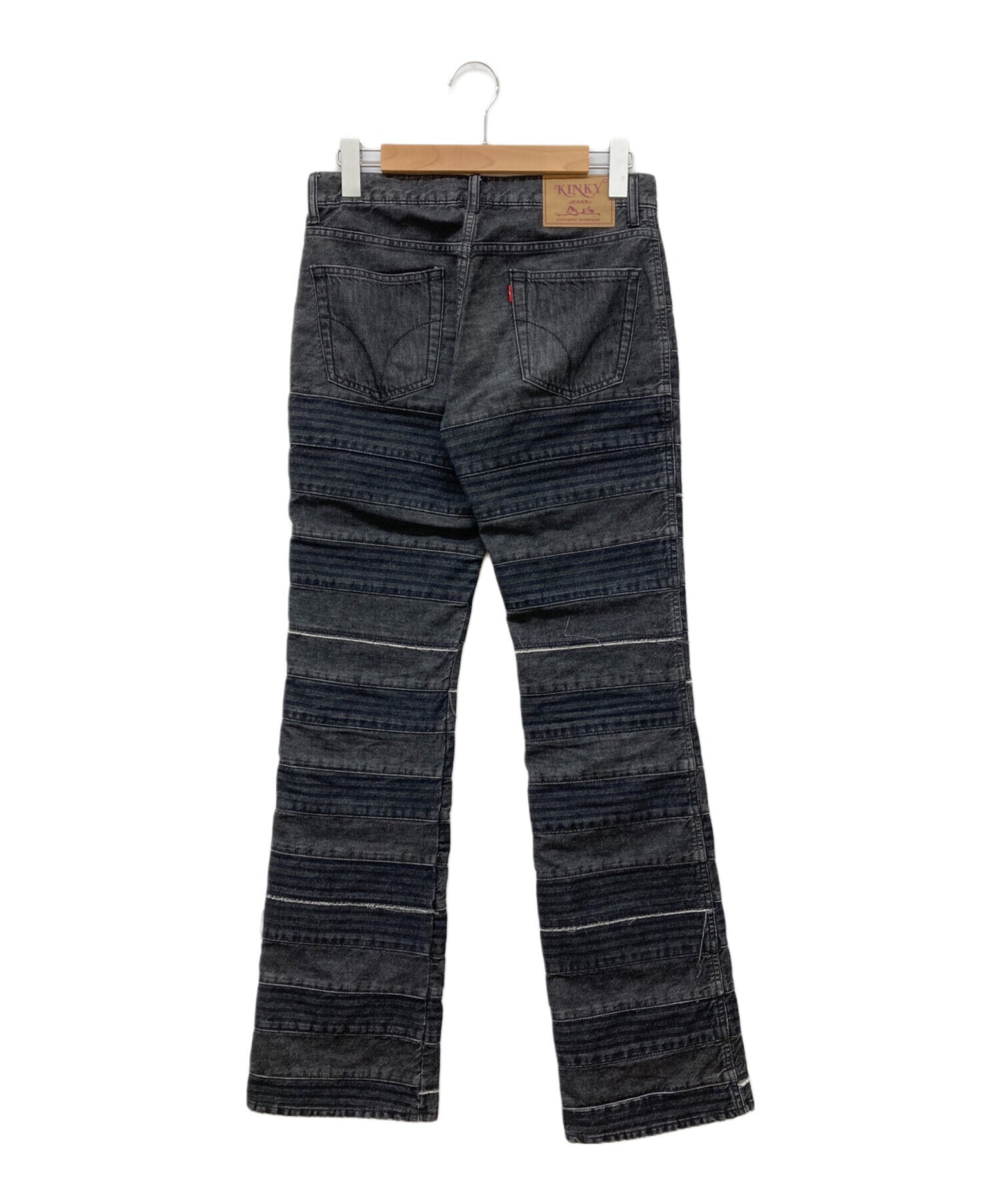 [Pre-owned] Hysteric Glamour Scratch Flare Denim 01193AP02