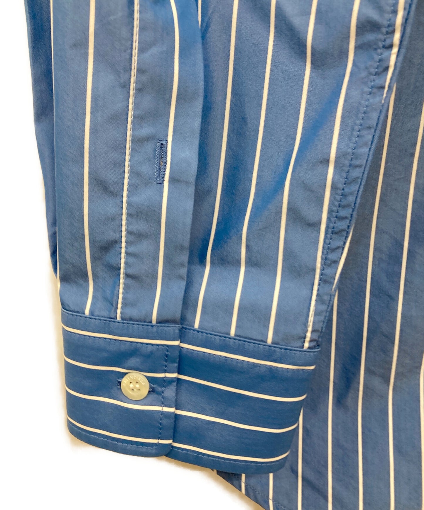 [Pre-owned] BALENCIAGA Back Logo Stripe Shirt 556878
