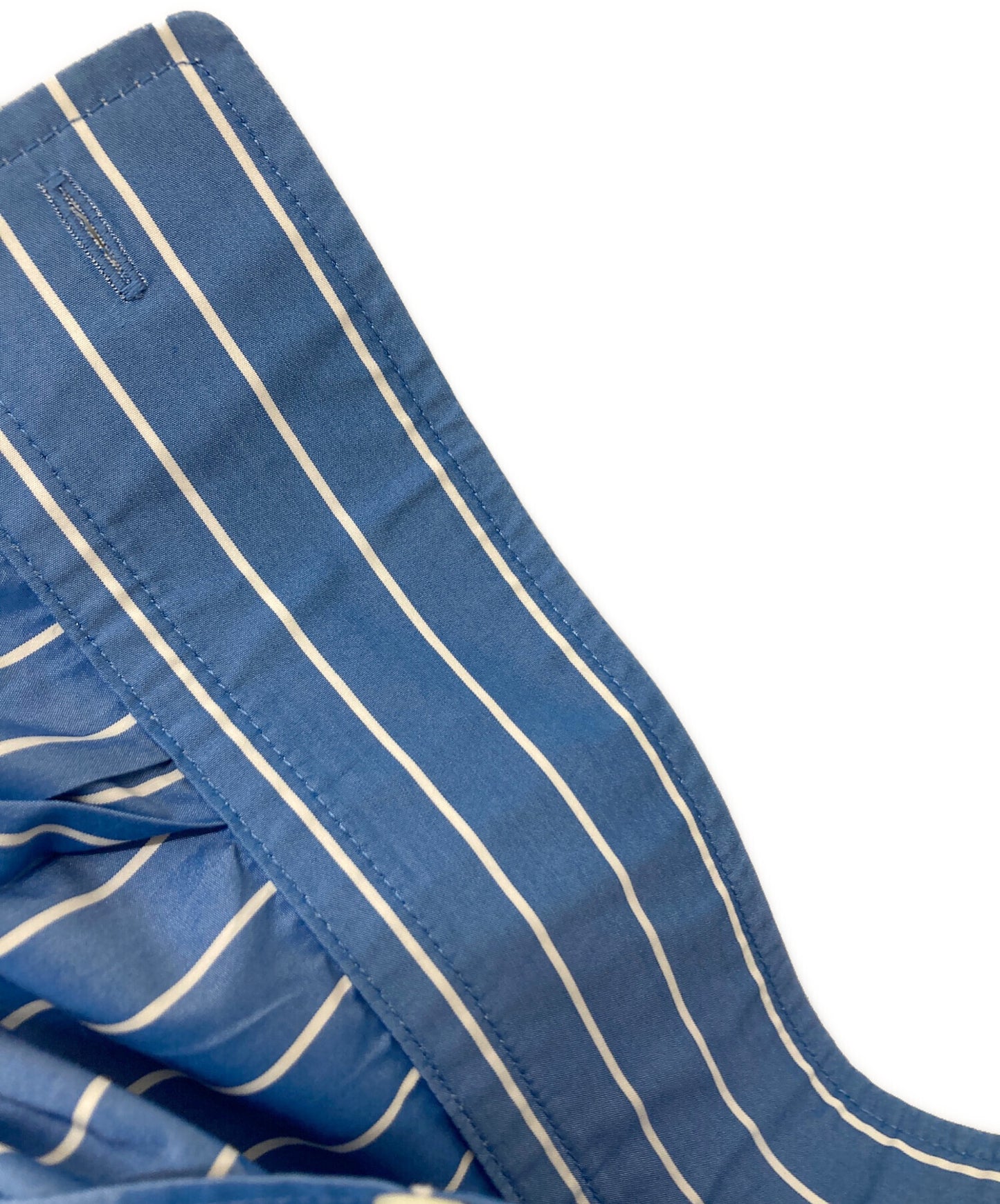 [Pre-owned] BALENCIAGA Back Logo Stripe Shirt 556878