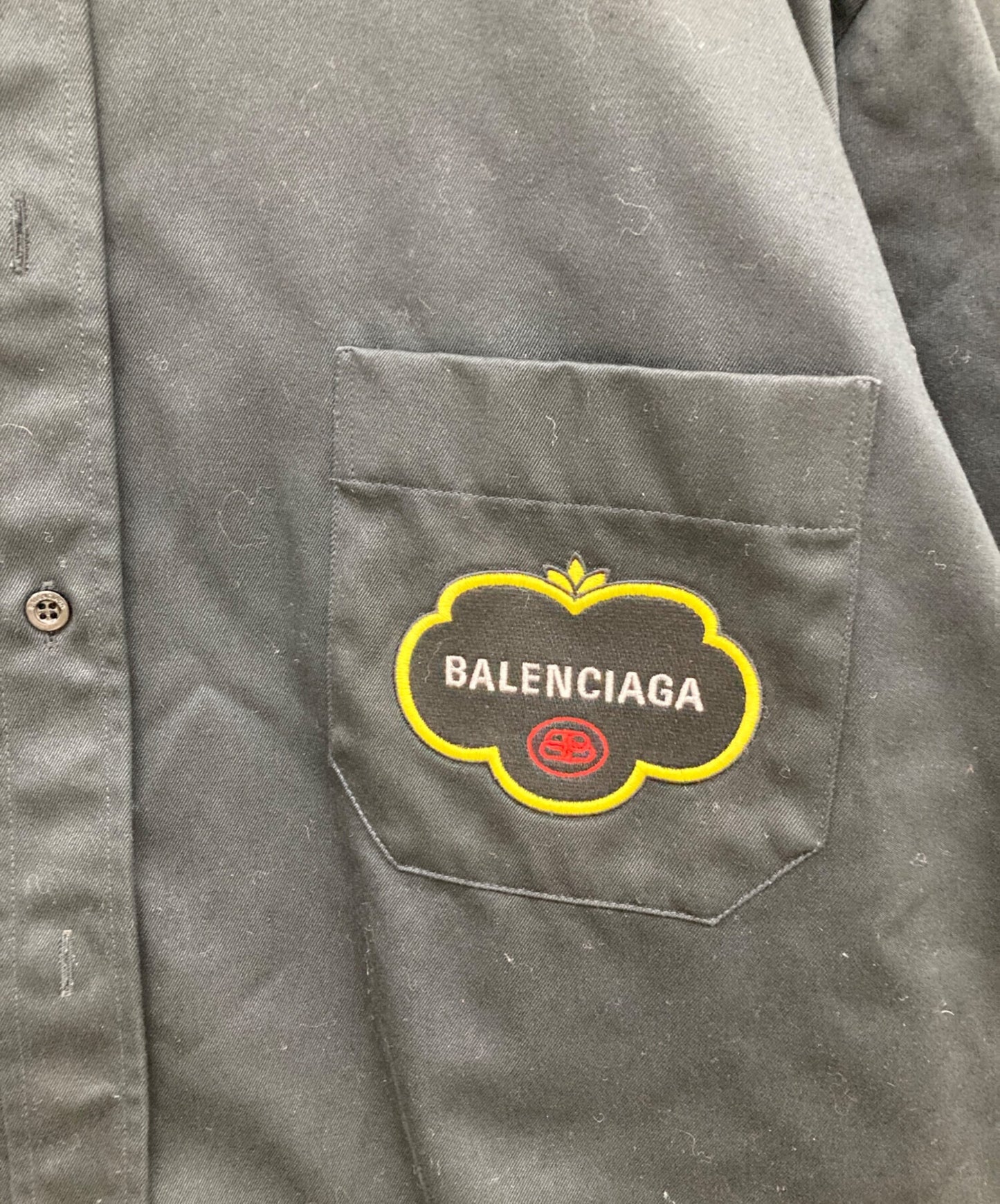 [Pre-owned] BALENCIAGA Double sleeve shirt/603106 TGQ07 603106 TGQ07