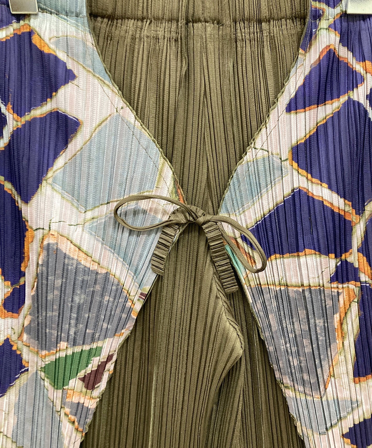 [Pre-owned] PLEATS PLEASE Geometric pattern / Pleated pants / PP33-JF735ツ/PP33-JF735 PP33-JF735