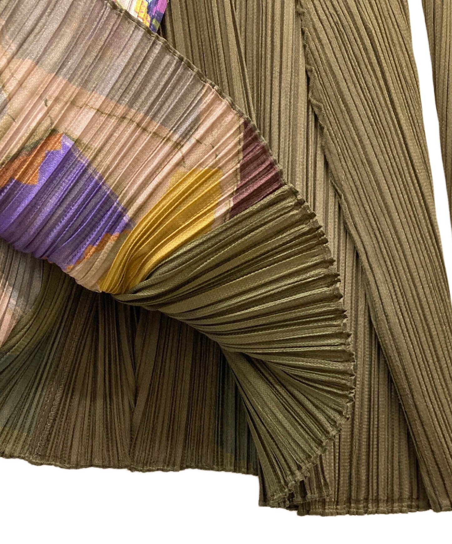 [Pre-owned] PLEATS PLEASE Geometric pattern / Pleated pants / PP33-JF735ツ/PP33-JF735 PP33-JF735