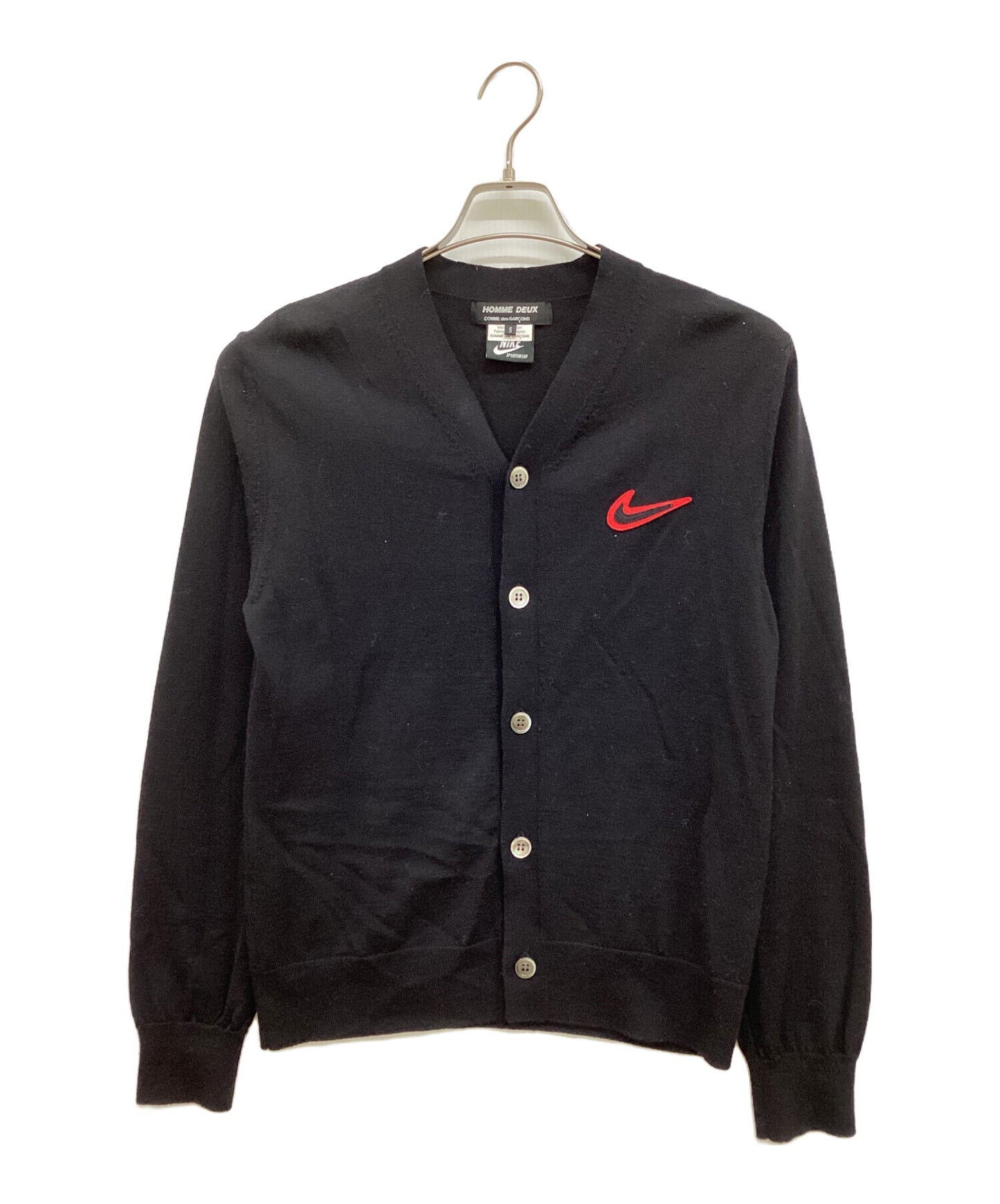 [Pre-owned] COMME des GARCONS HOMME DEUX Swash line wool cardigan DL-N101