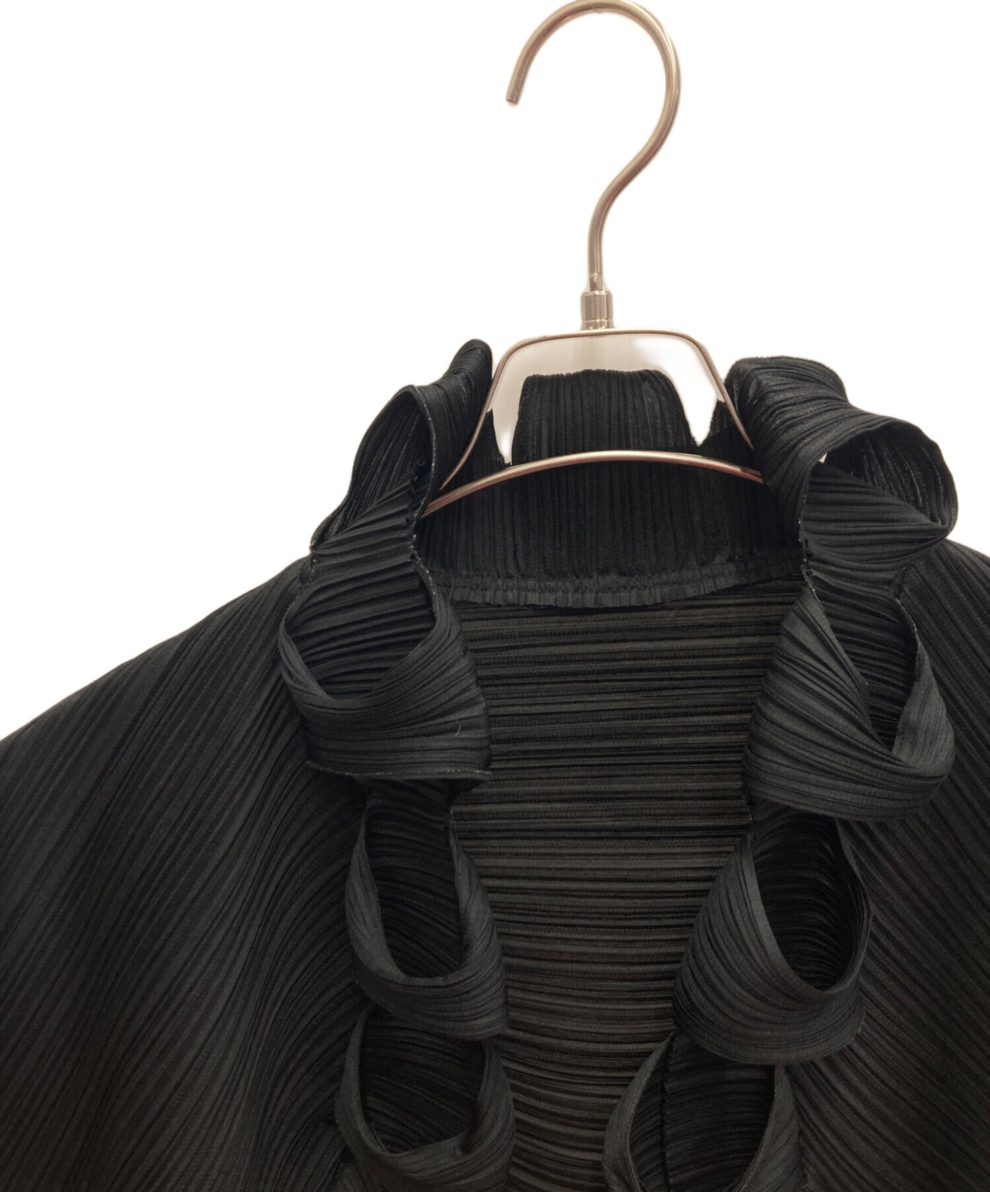 [Pre-owned] PLEATS PLEASE Rolled pleated bolero cardigan / Bolero / Cardigan / PP71-J0592 PP71-J0592