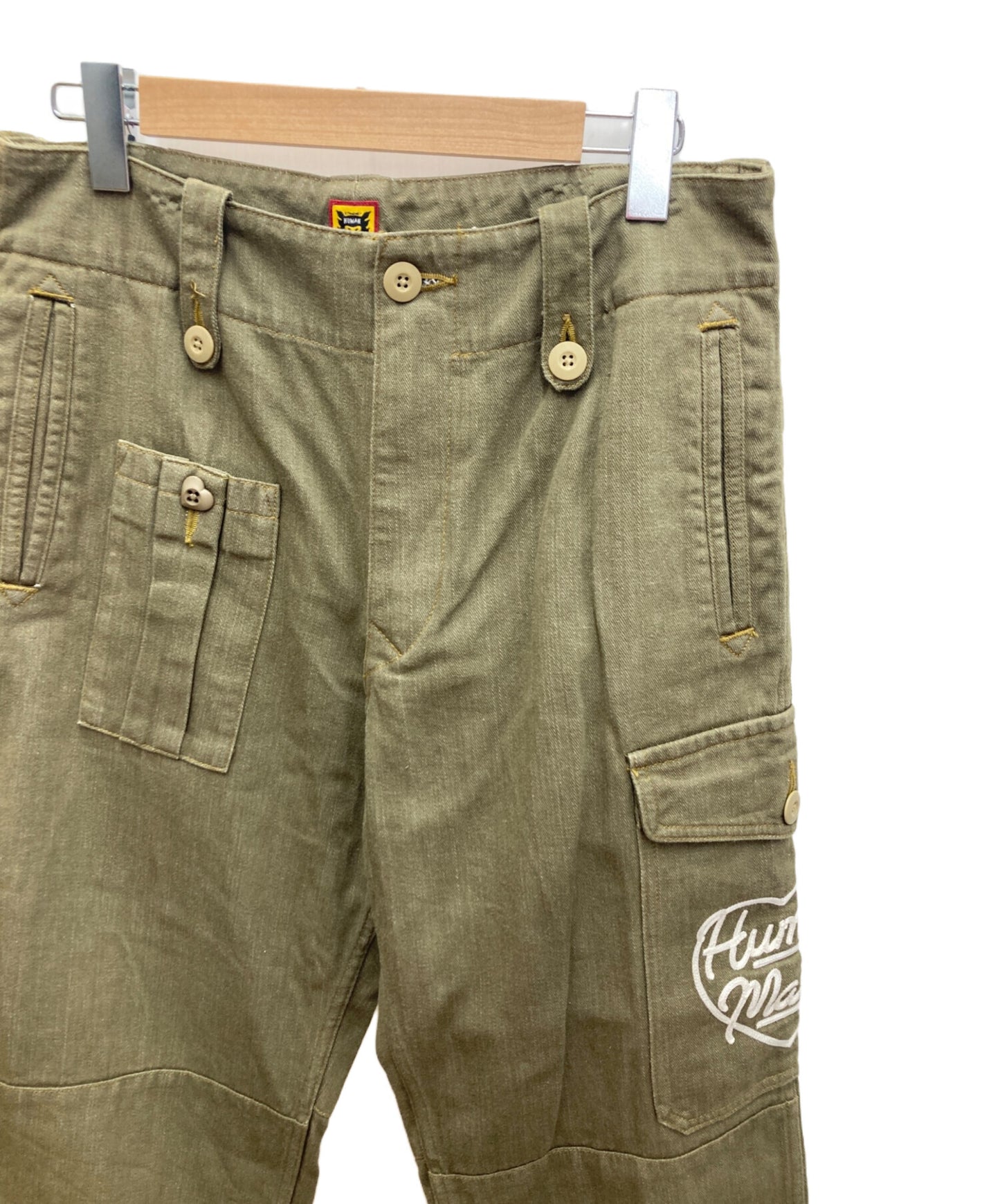 [Pre-owned] HUMAN MADE Military Denim Cargo Pants / Military Pants / Cargo Pants / Denim Pants