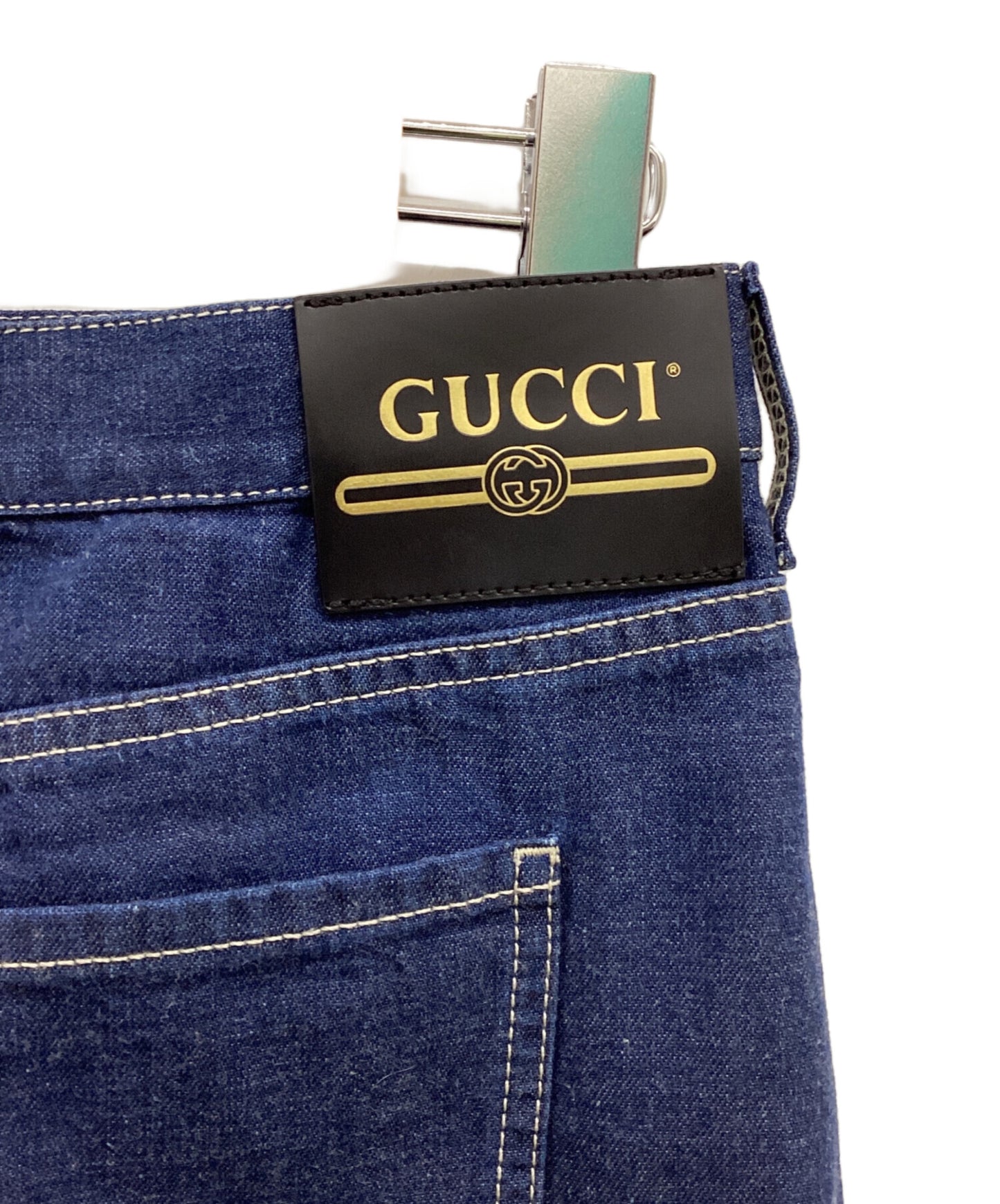 [Pre-owned] GUCCI Denim Skirt 708851