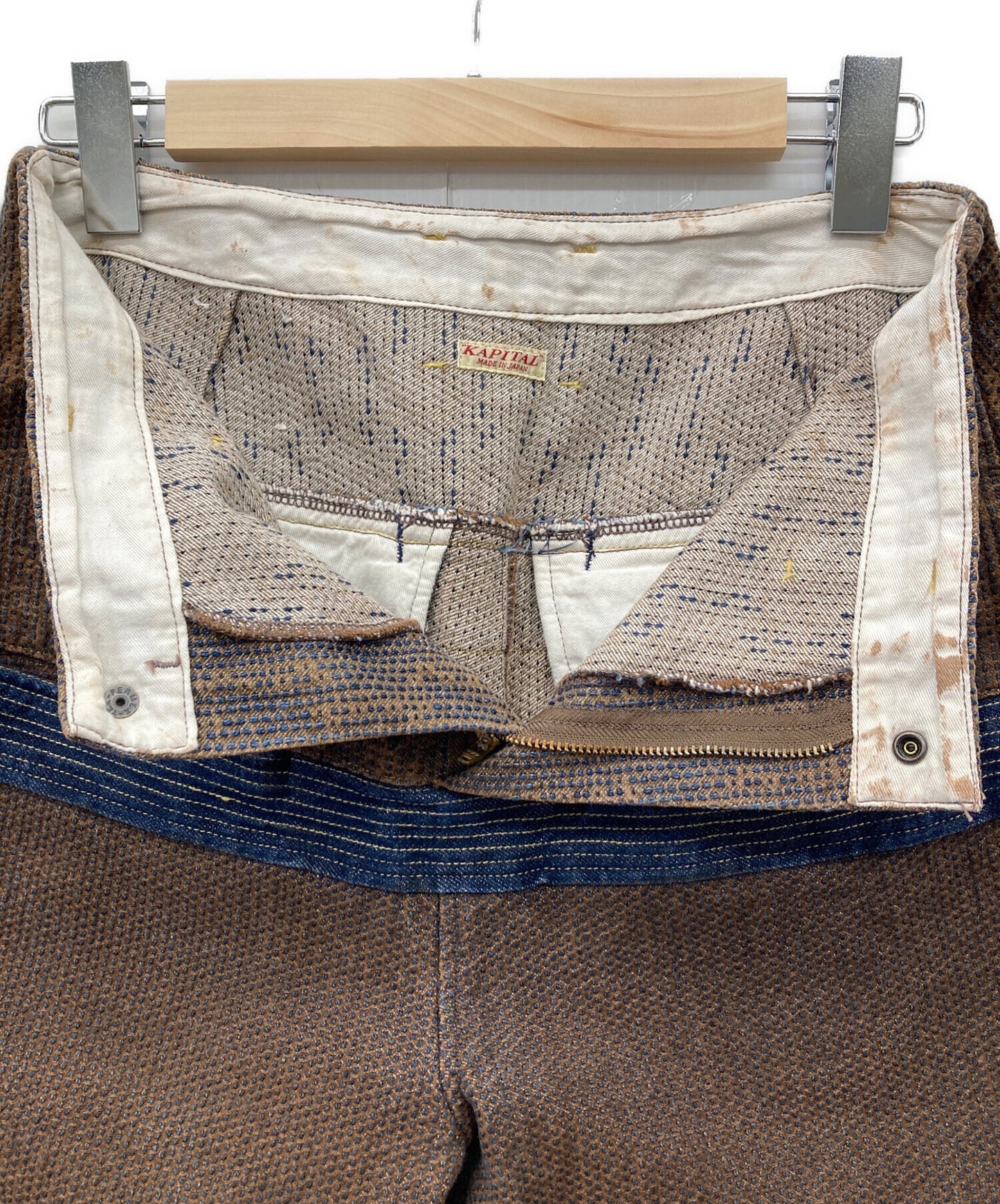 [Pre-owned] KAPITAL Kapital Century Denim No. 5 Tatami Pants/Century Denim /Tatami Pants/K1804LP177 K1804LP177