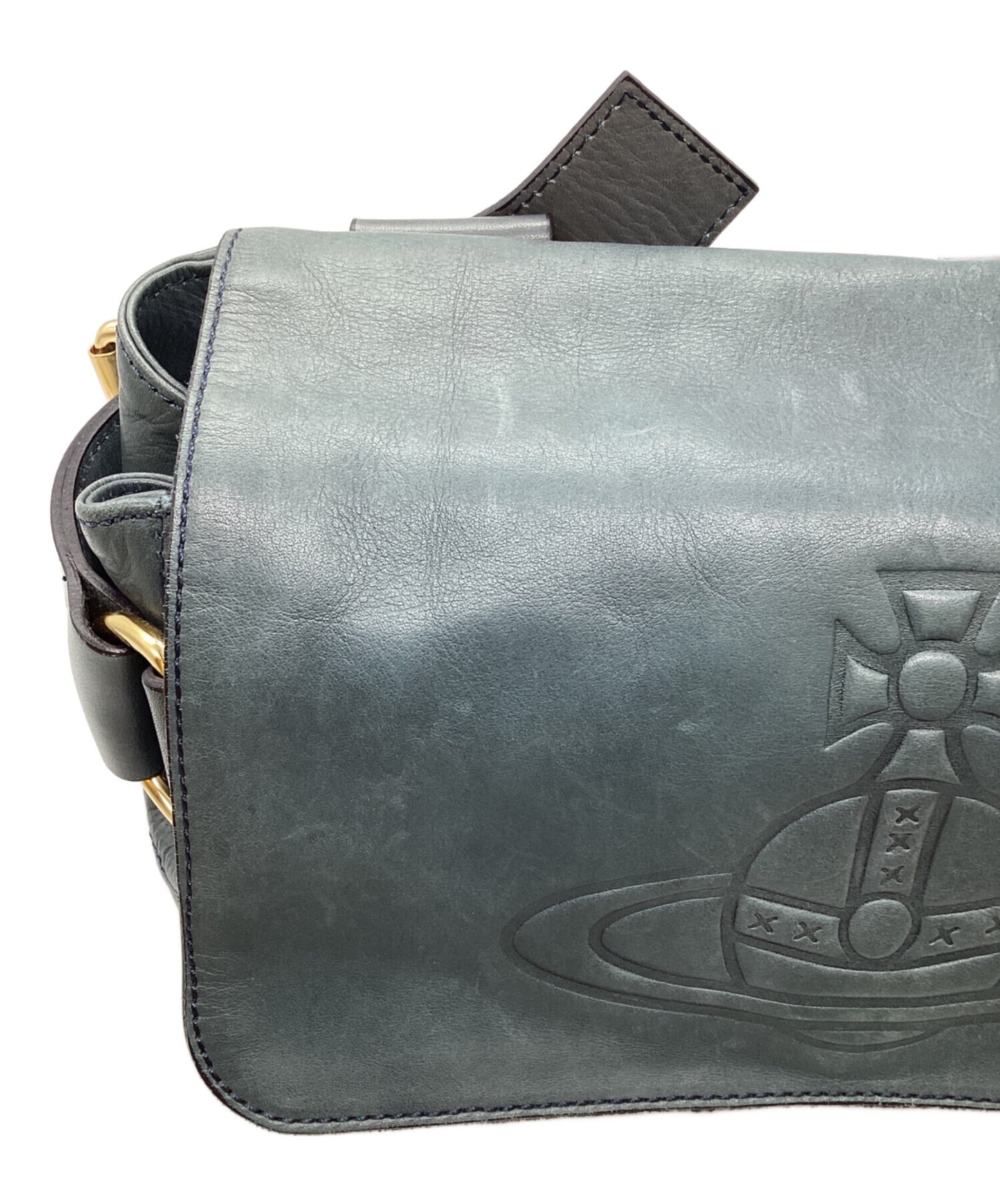 [Pre-owned] Vivienne Westwood Accord leather shoulder bag