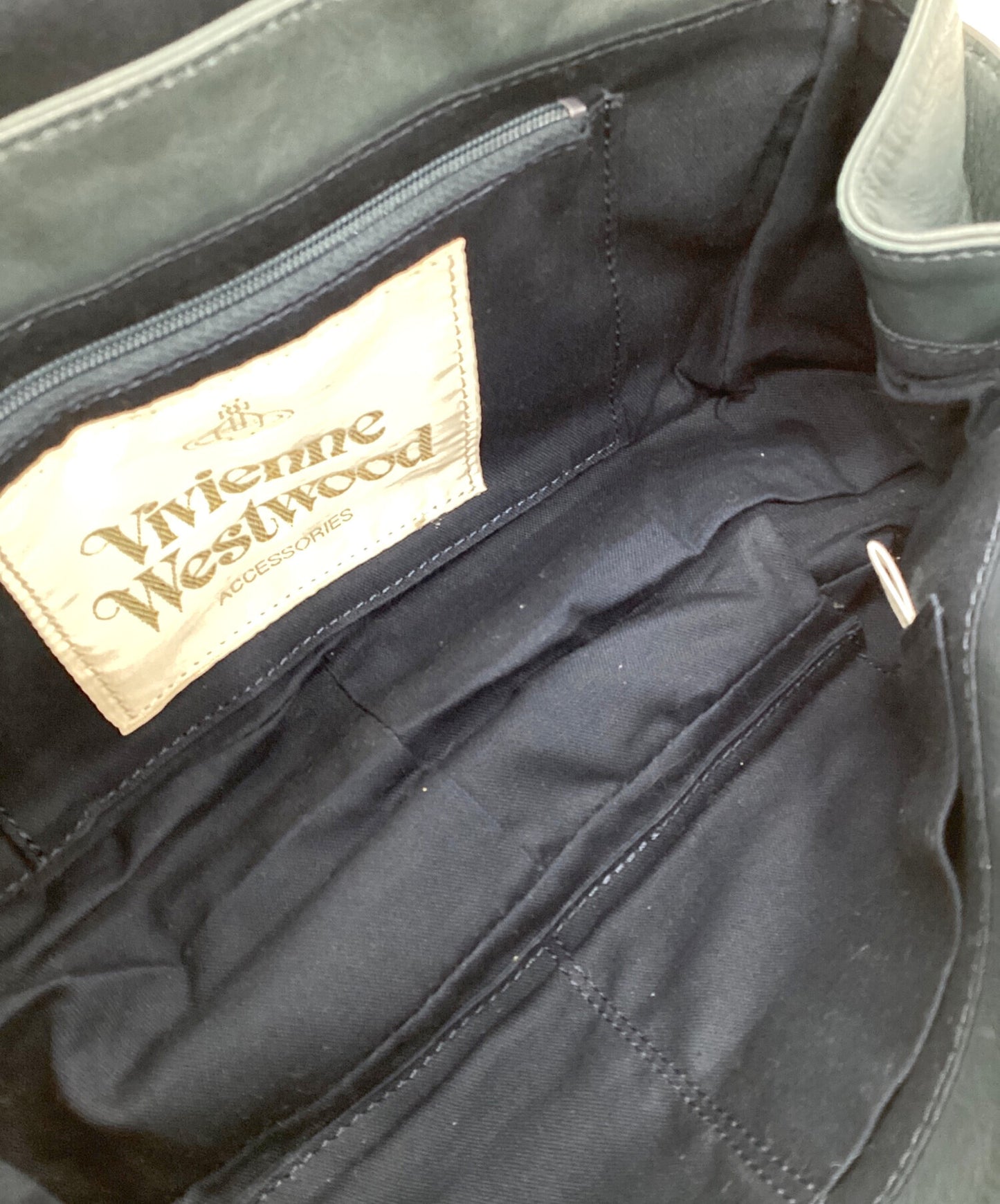 [Pre-owned] Vivienne Westwood Accord leather shoulder bag