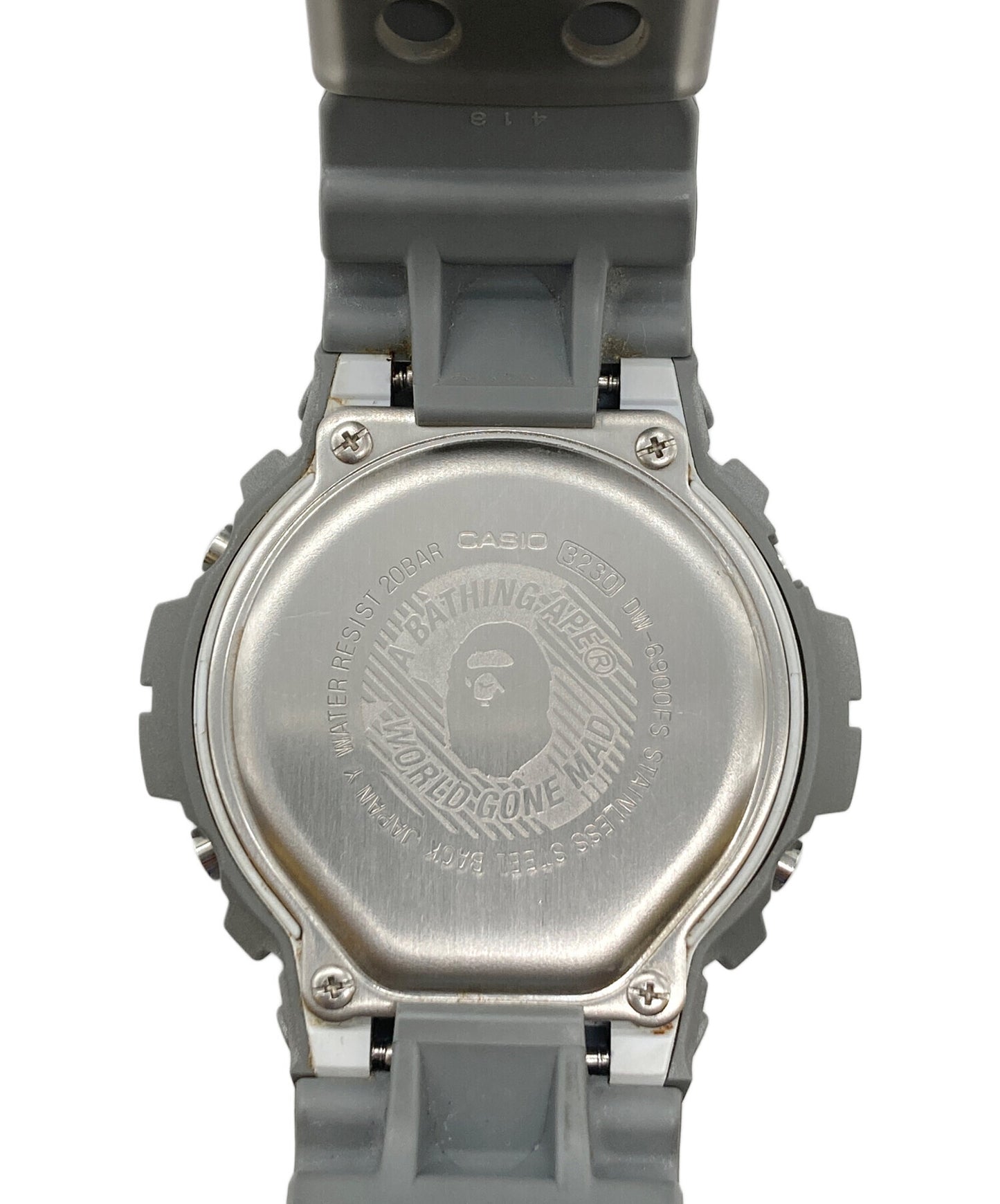 [Pre-owned] CASIO A BATHING APE×CASIO Collaboration G-SHOCK/Digital Watch DW-6900FS