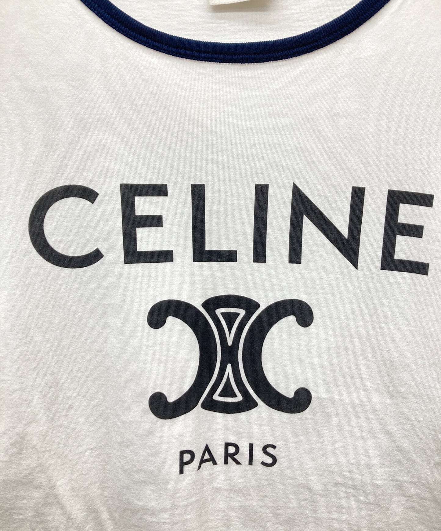 [Pre-owned] CELINE Trionf Printed Classic T-Shirt 2X872671Q