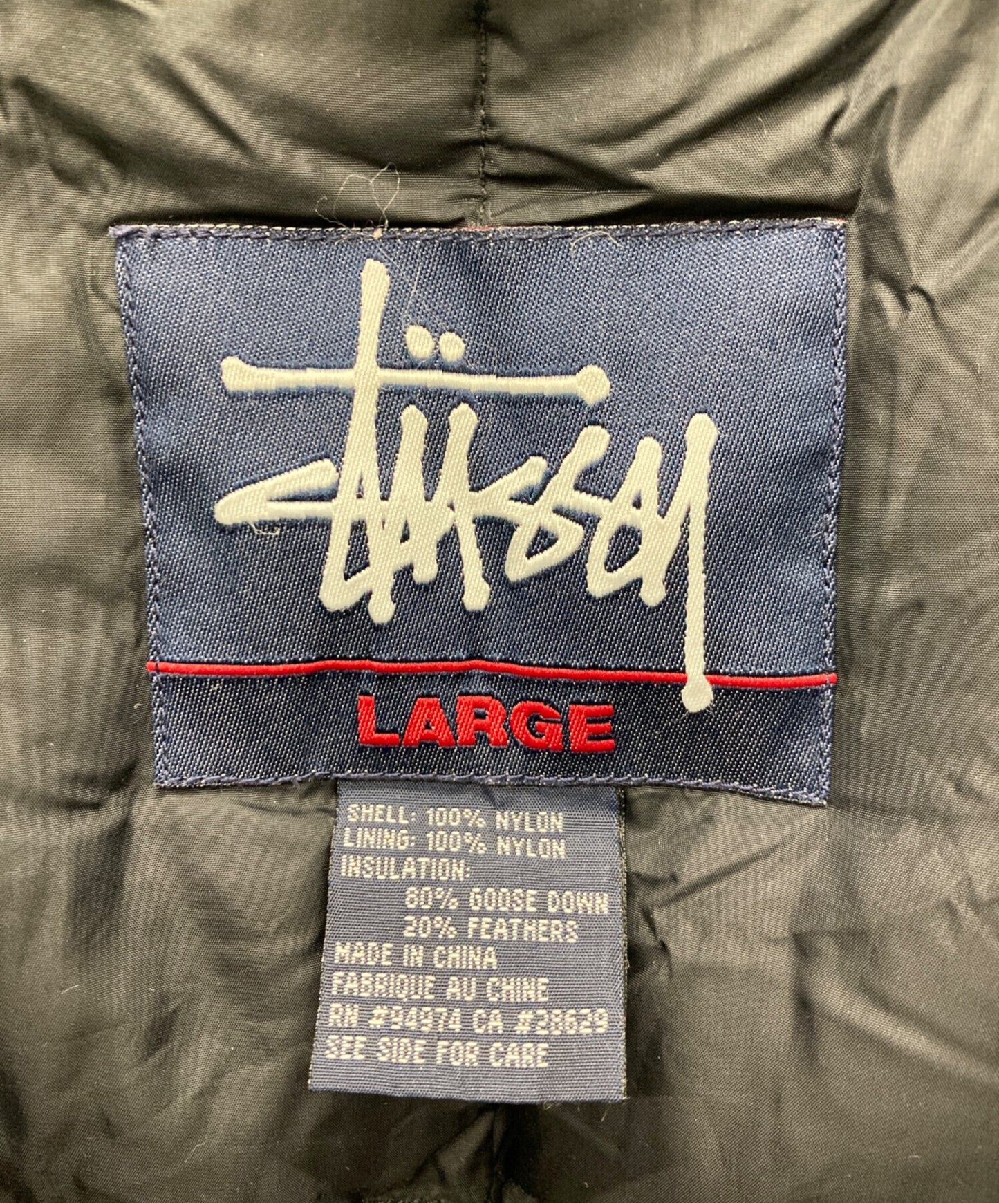 [Pre-owned] stussy 90'S Mountain jacket with down liner