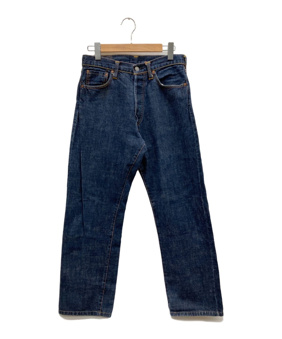 [Pre-owned] EVISU Denim Pants with Family Crest Embroidery
