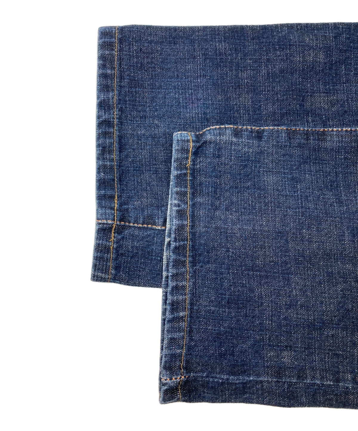 [Pre-owned] EVISU Denim Pants with Family Crest Embroidery
