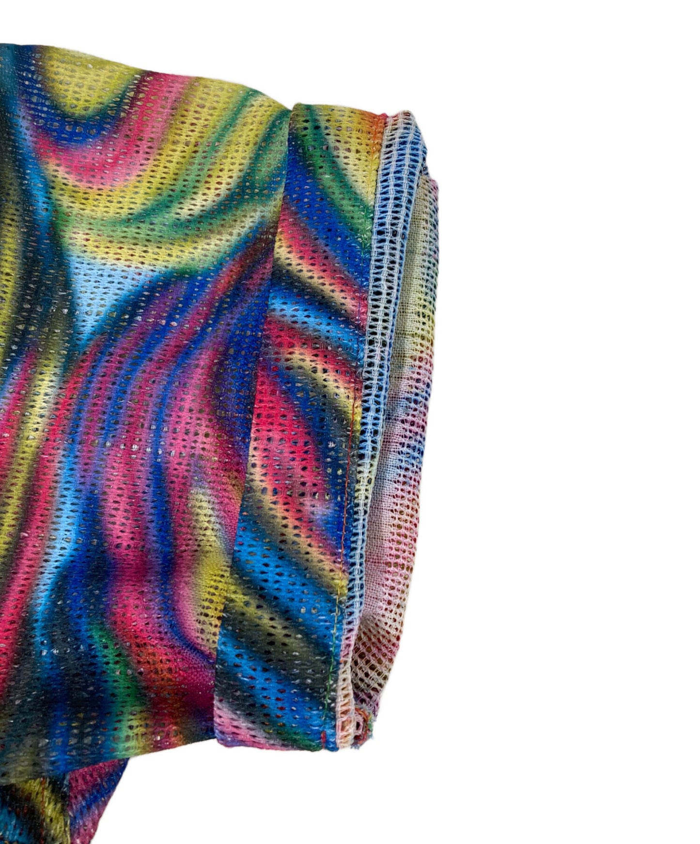 [Pre-owned] SUPREME Mesh Stripe S/S Shirt