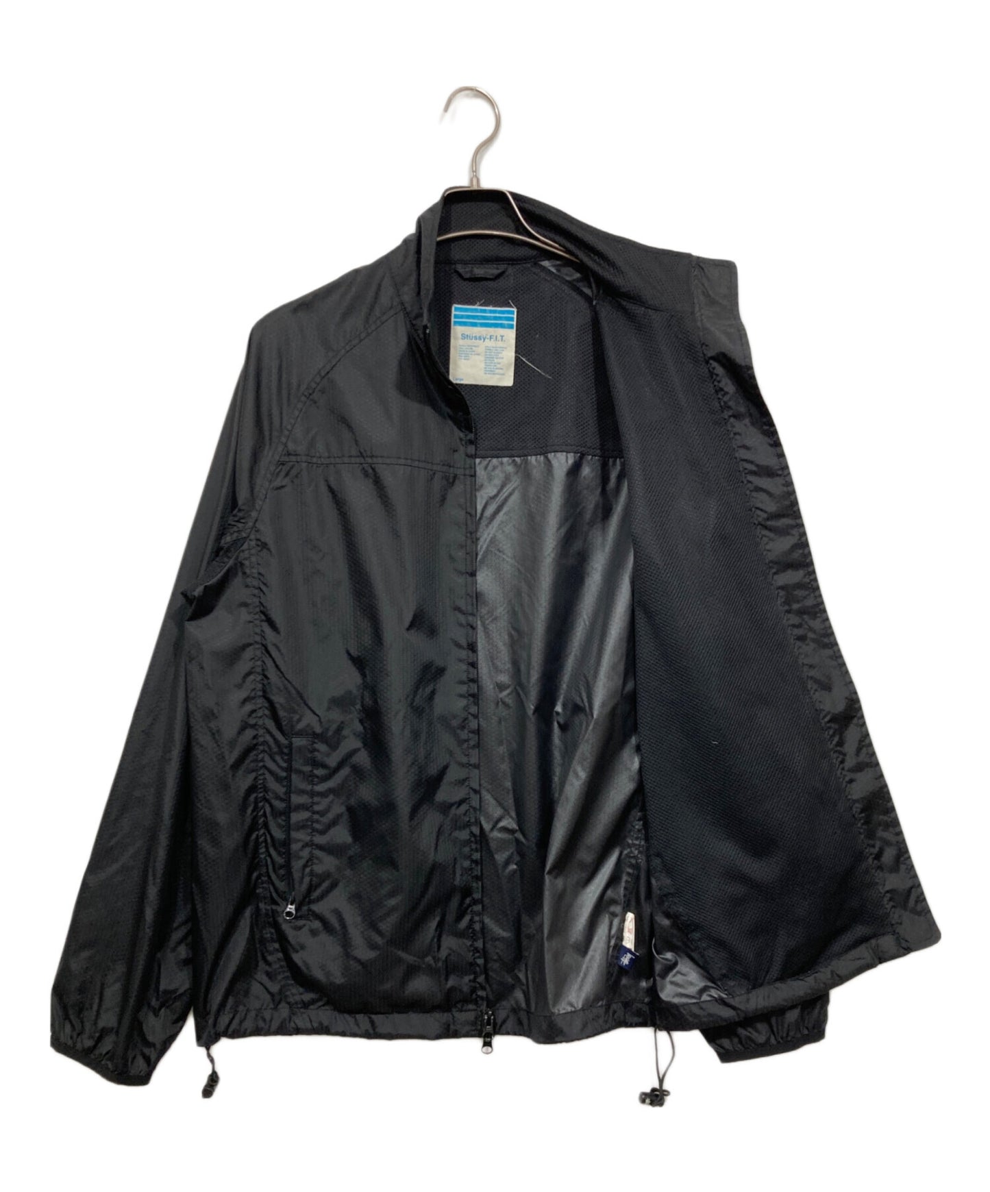 [Pre-owned] stussy F.I.T Honeycomb ripstop nylon jacket