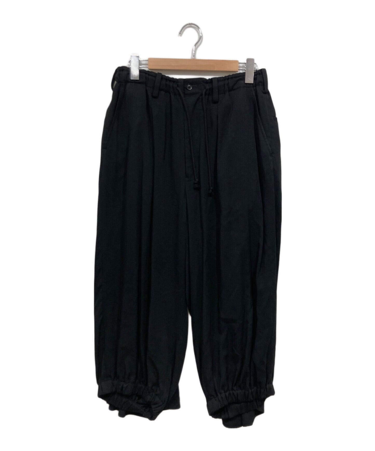 [Pre-owned] BLACK Scandal Yohji Yamamoto Te Burberry E-Crow Pants / Easy Pants HC-P79-223