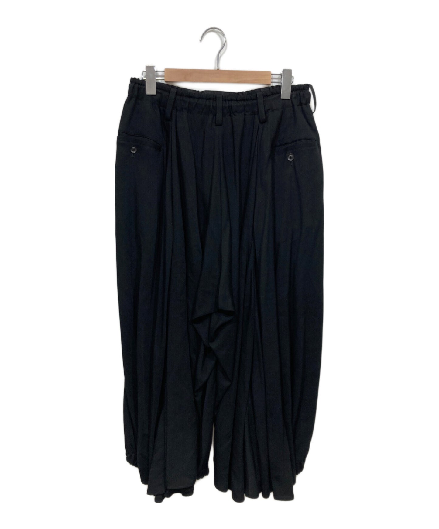 [Pre-owned] BLACK Scandal Yohji Yamamoto Te Burberry E-Crow Pants / Easy Pants HC-P79-223