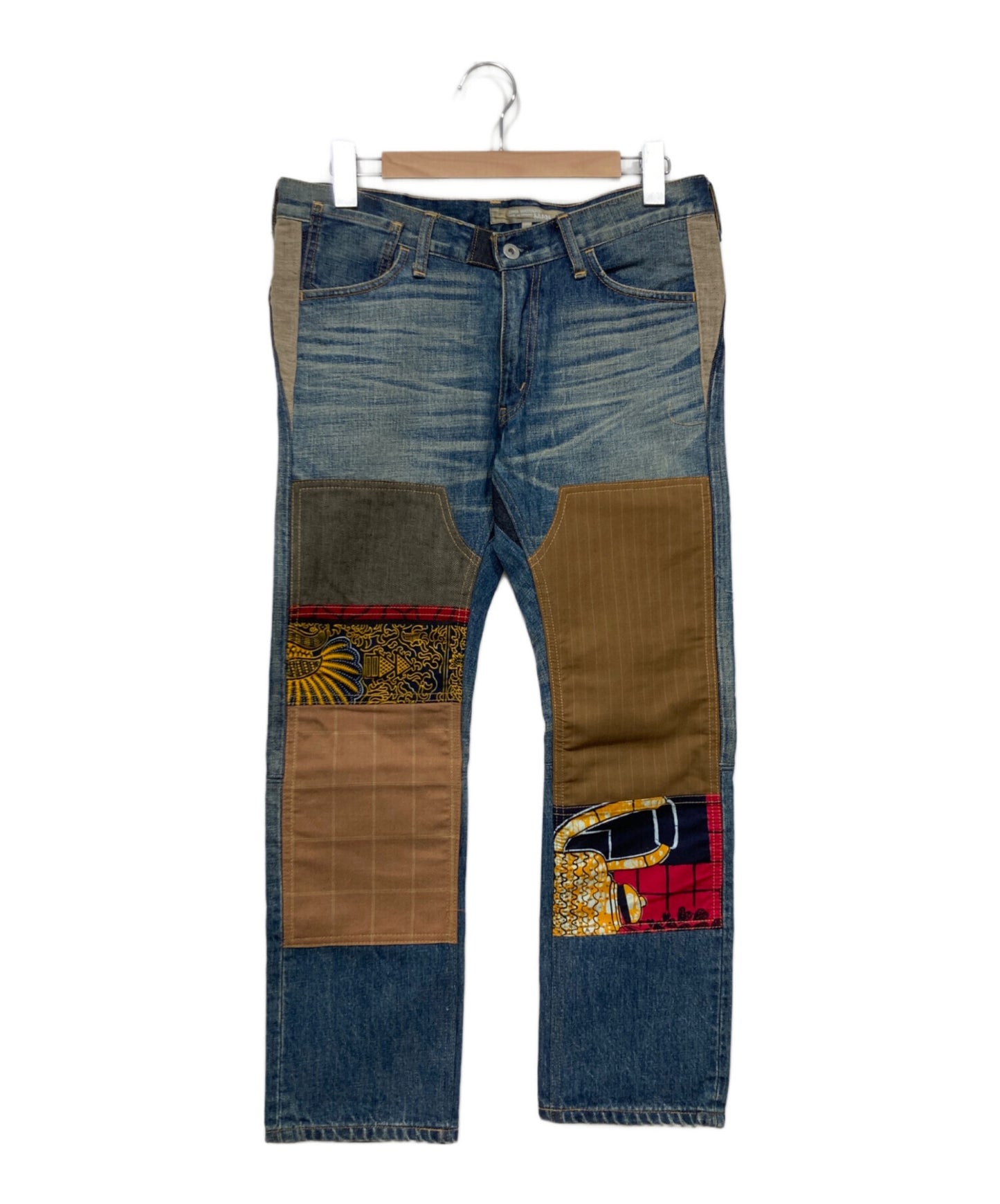[Pre-owned] JUNYA WATANABE COMME des GARCONS Patchwork denim pants WQ-P037