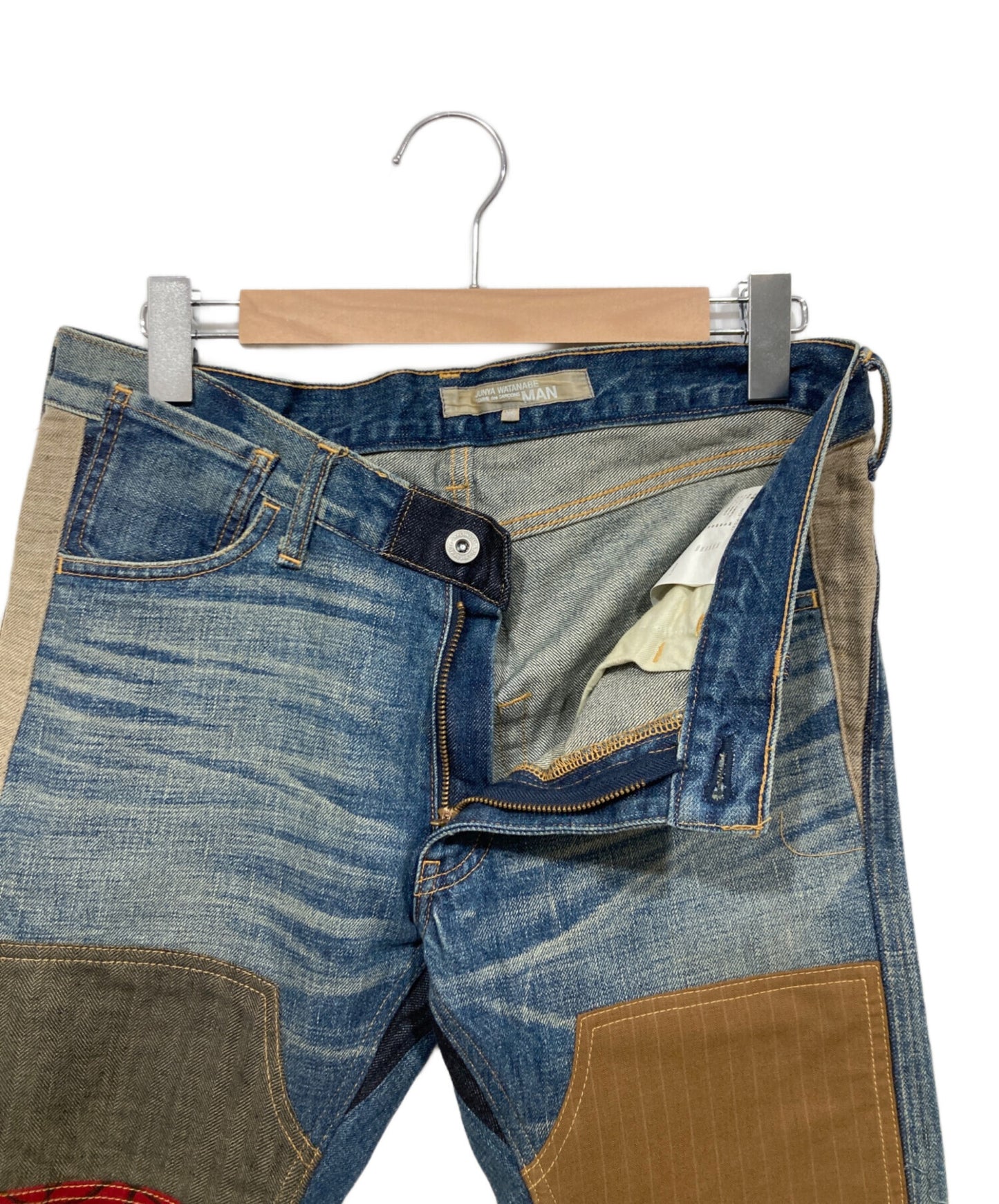 [Pre-owned] JUNYA WATANABE COMME des GARCONS Patchwork denim pants WQ-P037