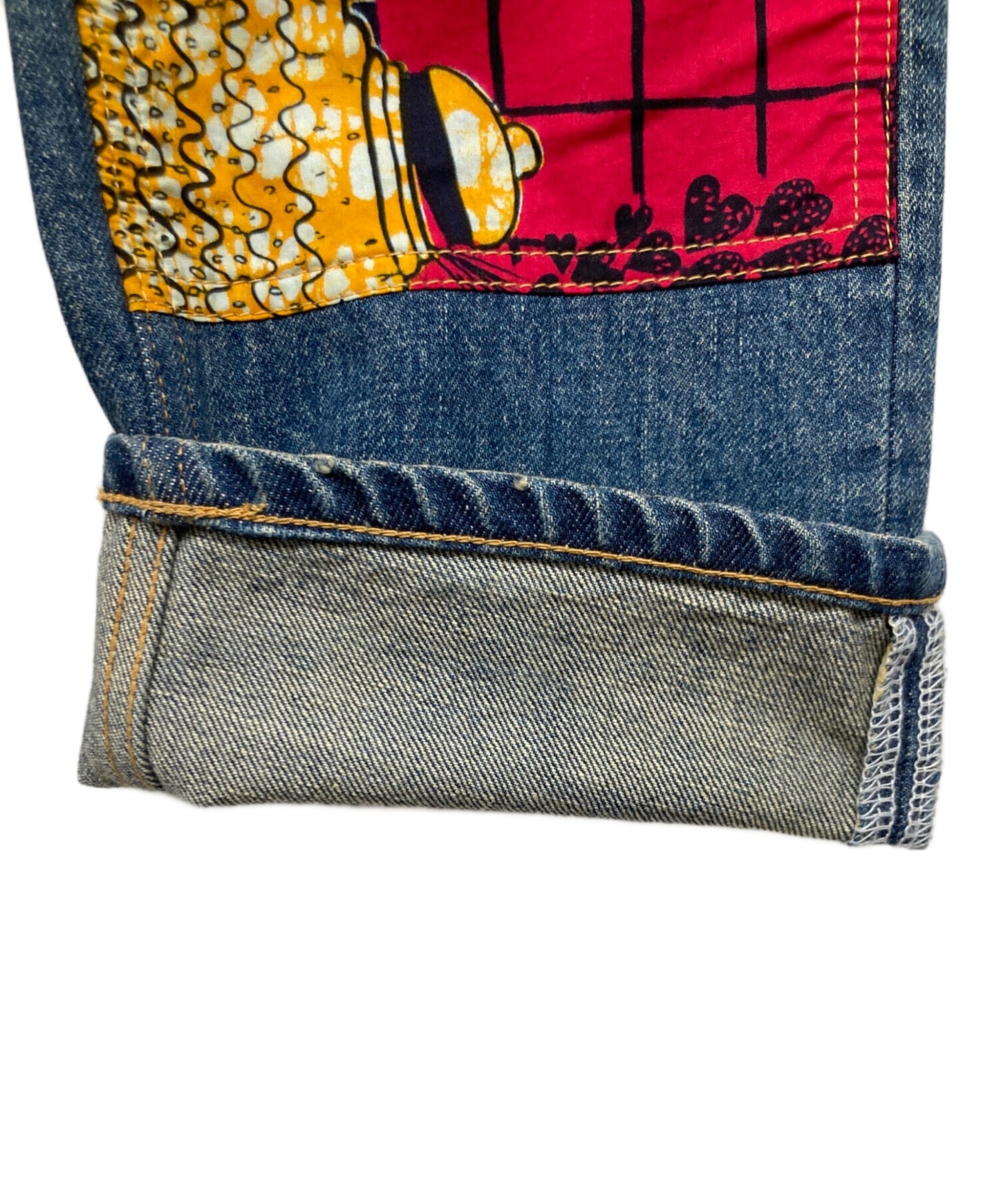 [Pre-owned] JUNYA WATANABE COMME des GARCONS Patchwork denim pants WQ-P037
